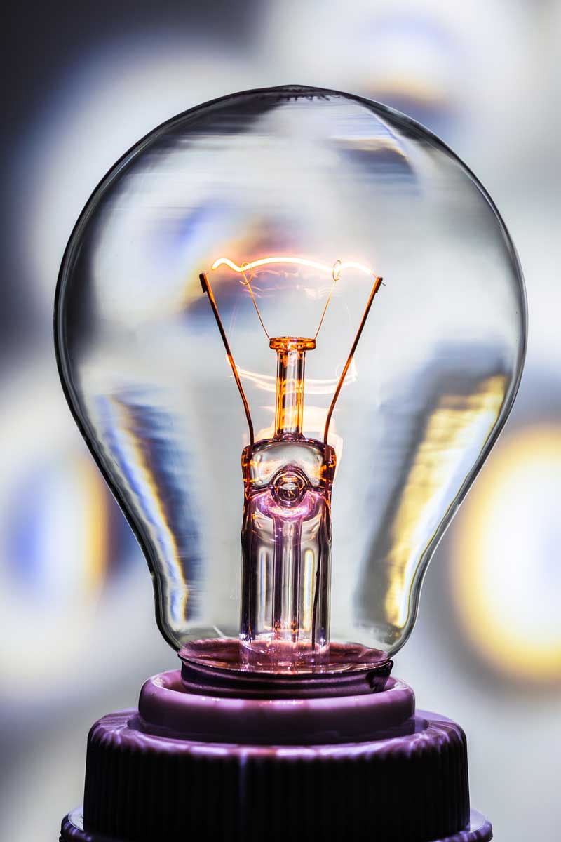 Sales 2050 Lightbulb Graphic