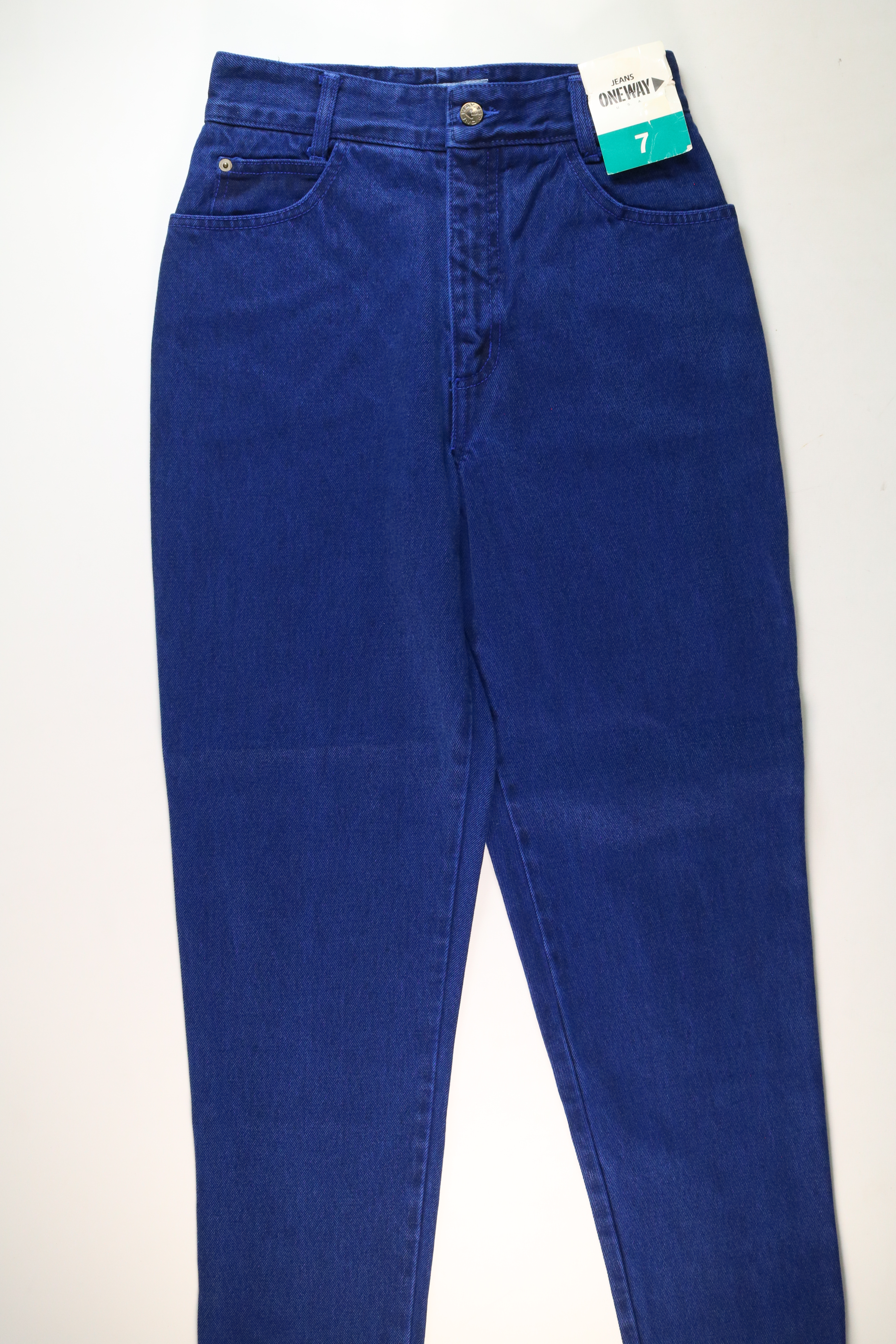 Women's One Way Blue Jeans Size 7 NEW