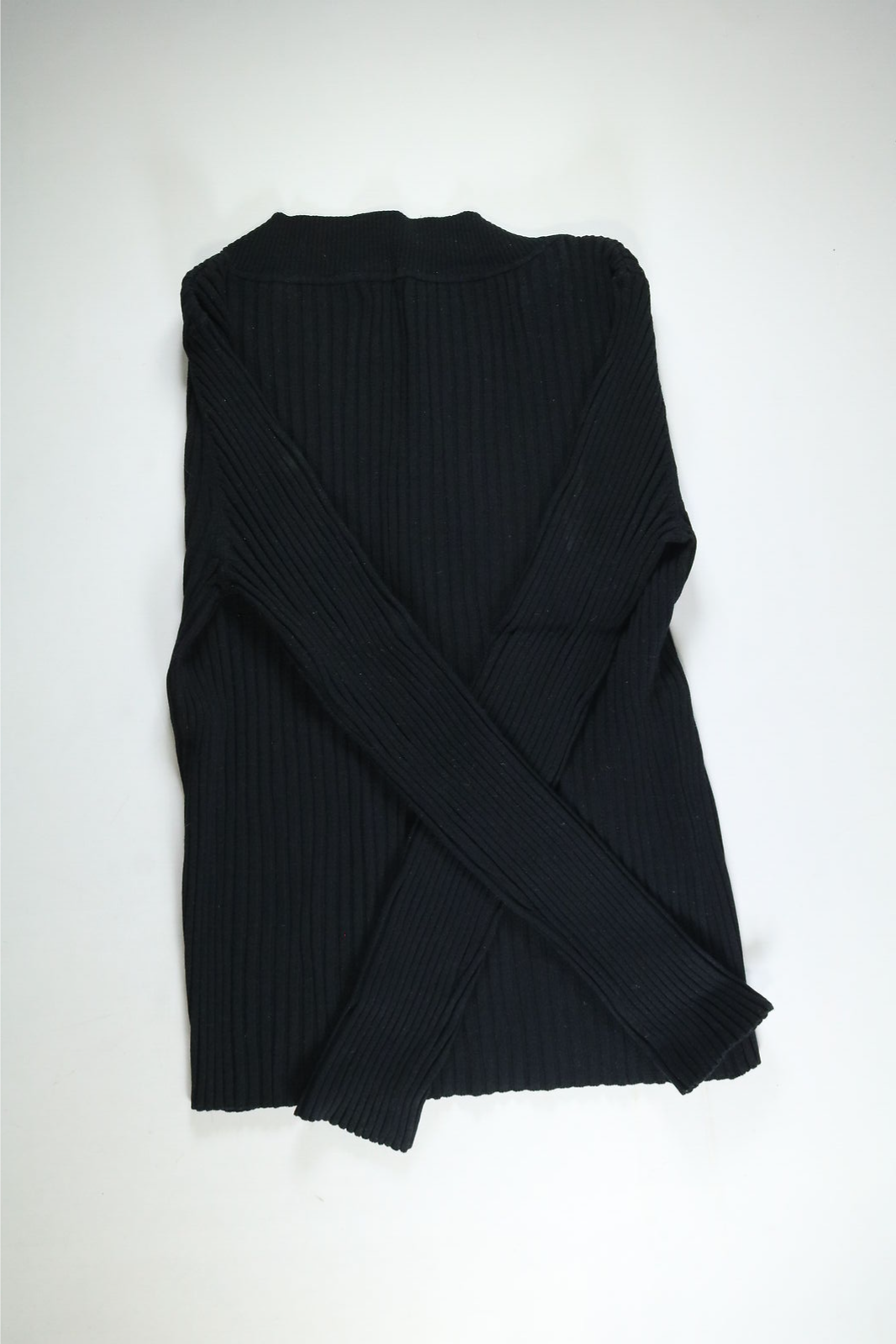 Womens Rafaella Black Long Sleeve Top Size XL EUC - Picture 2 of 4