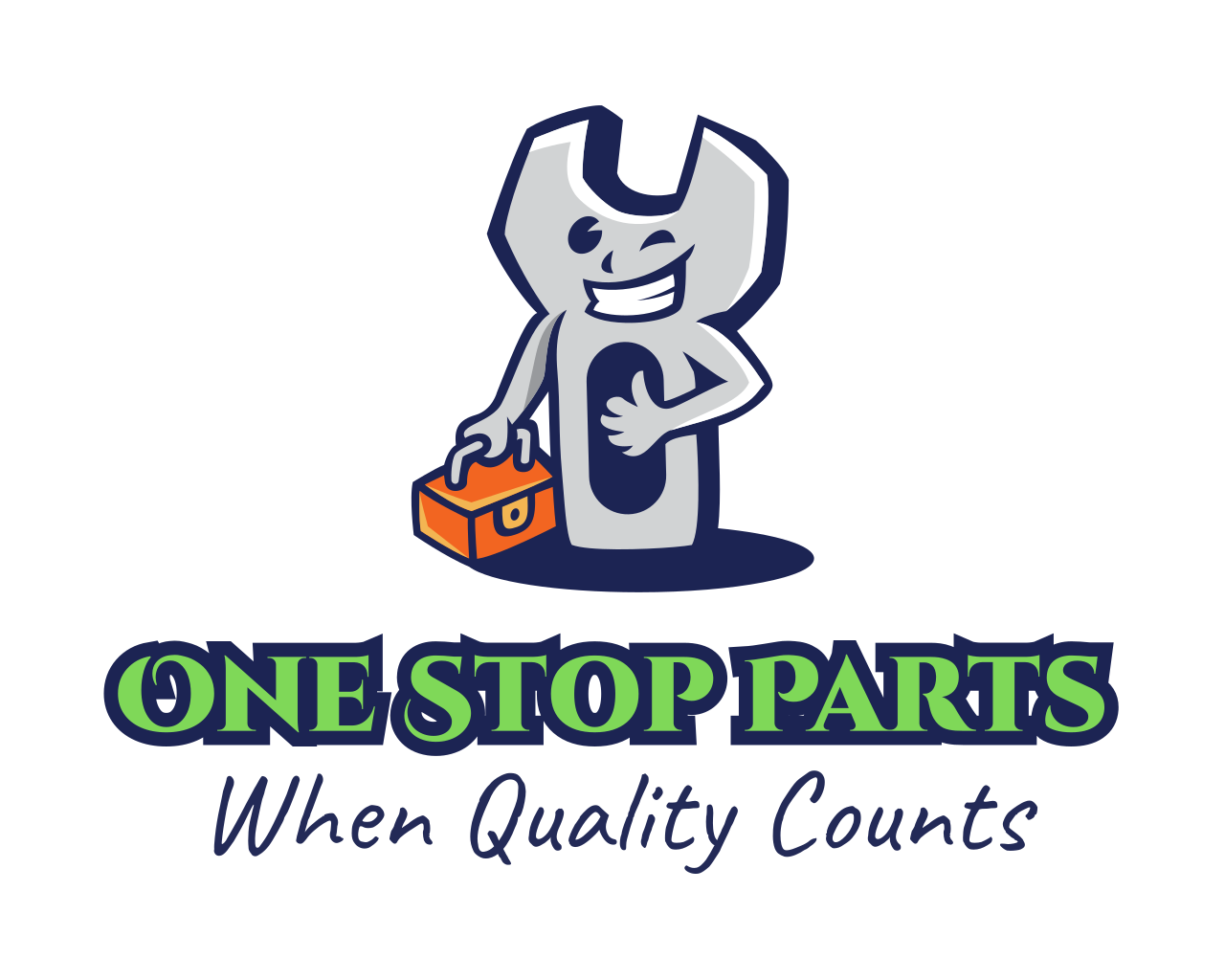 ONE STOP PARTS Logo