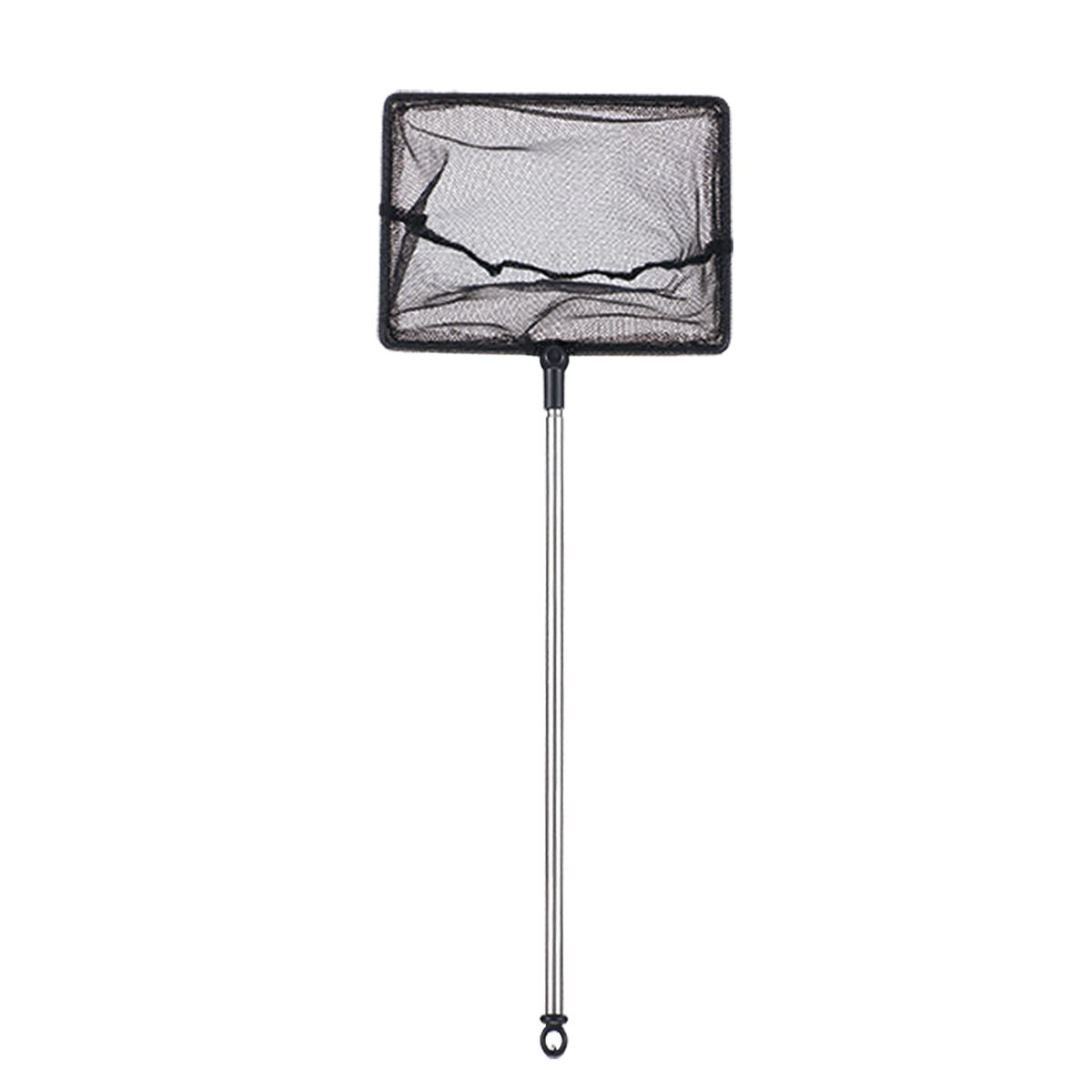 Aquarium Fish Nets With Telescopic Handle & Rectangle Frame Nylon Tank Scoop AUS - Picture 7 of 9