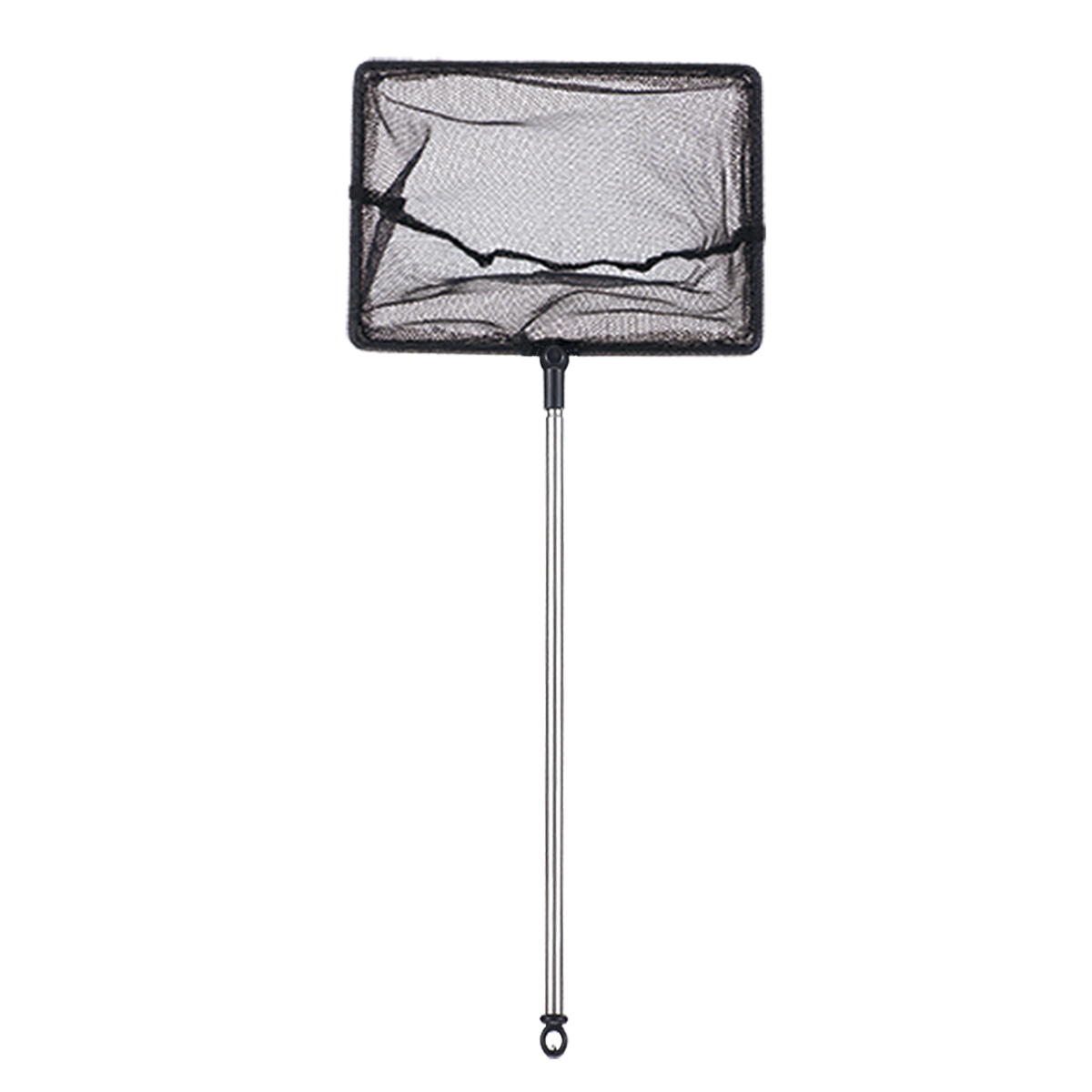 Aquarium Fish Nets With Telescopic Handle & Rectangle Frame Nylon Tank Scoop AUS - Picture 8 of 9