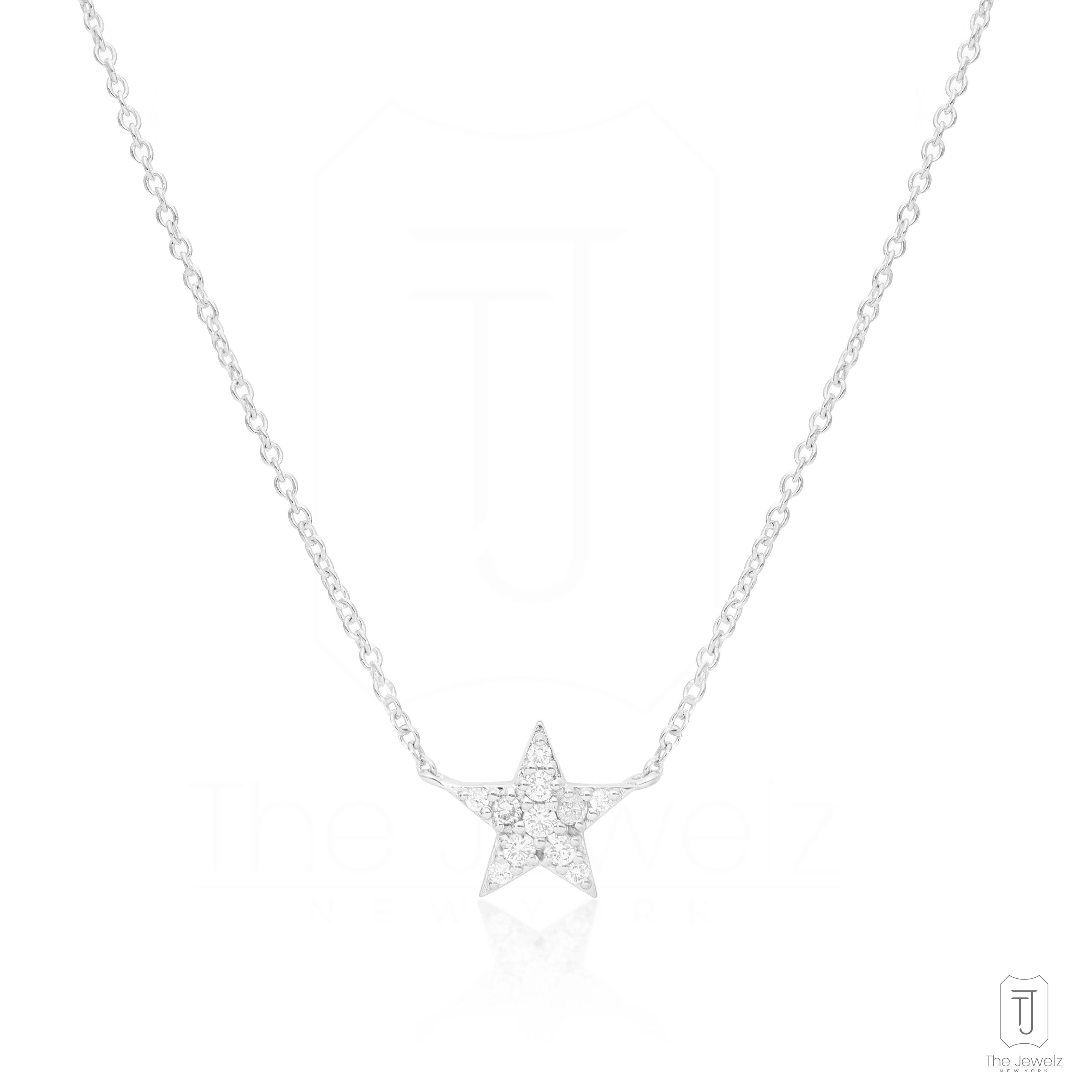 Diamonds Star Choker Necklace - TheJewelz - Picture 8 of 8