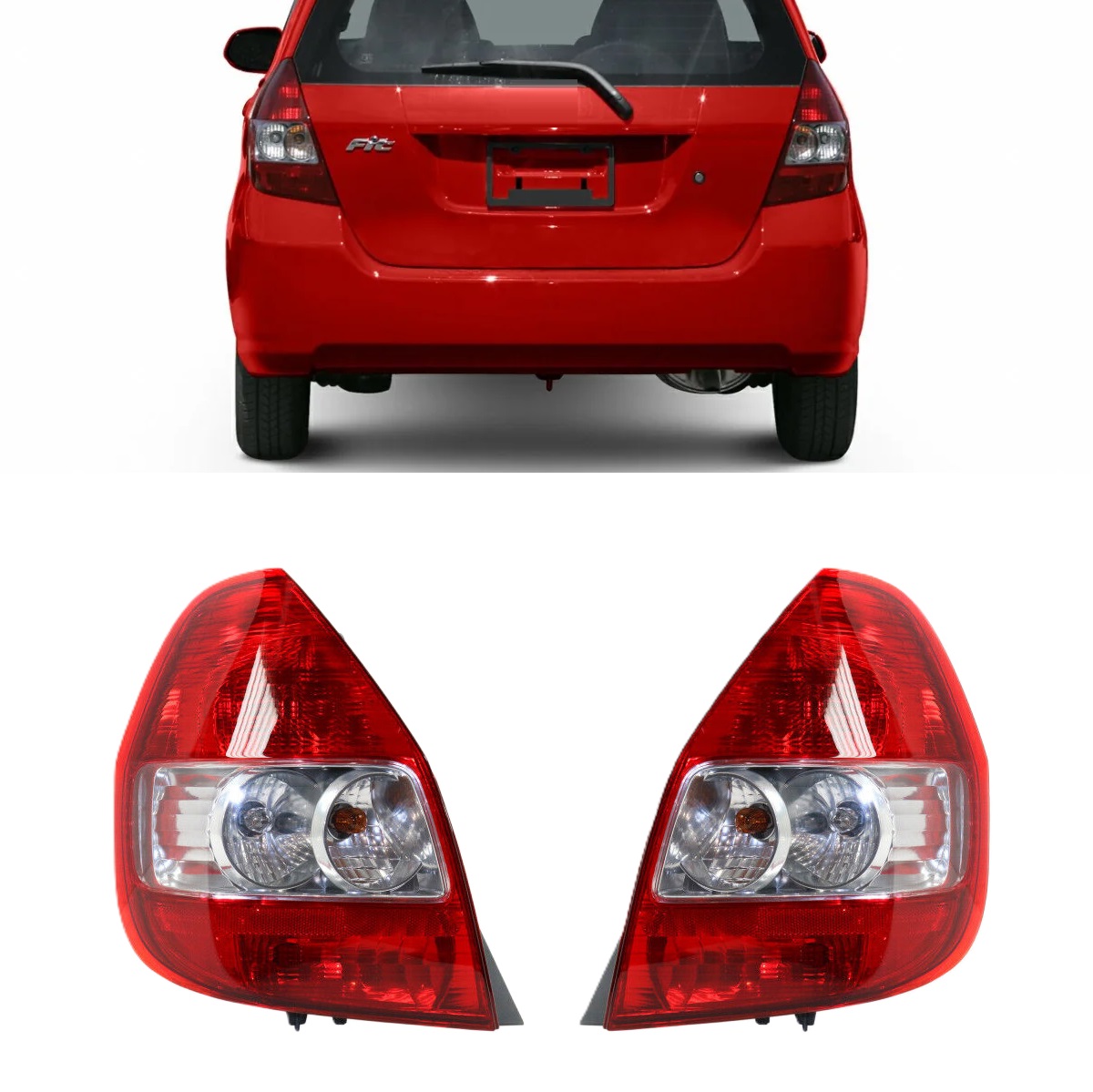 美品 GP1 フィットハイブリッド 左テール