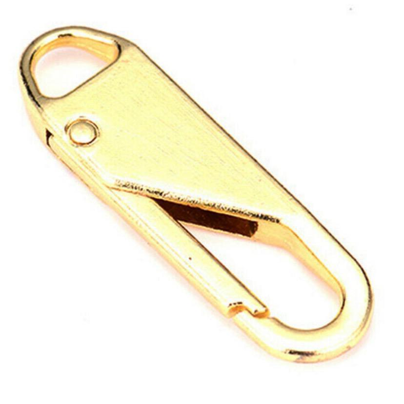 Universal Metal Zipper Pull Fixer Slider Puller Repair Replacement Zip Head