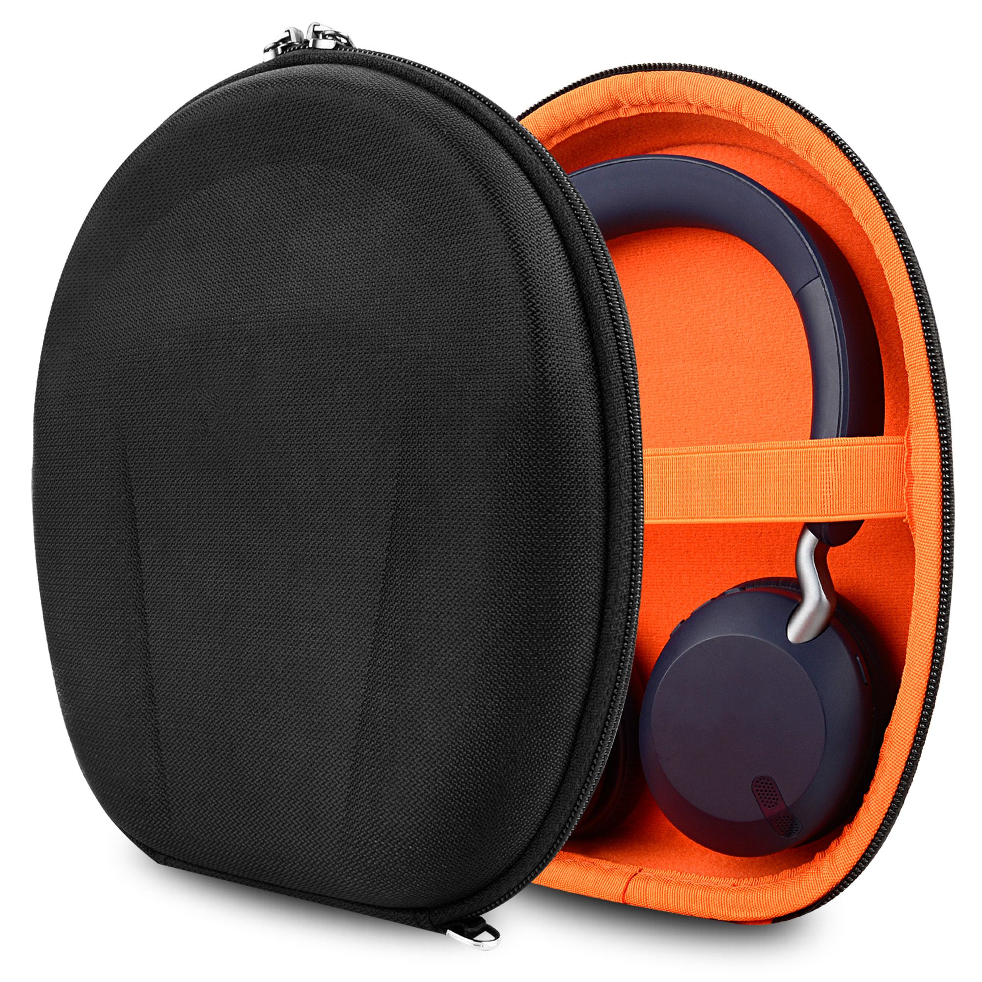 Headphone Case for Jabra Elite 45h, Evolve2 75, Evolve2 65, Evolve2 55, Evolve2 50, Evolve2 30v, Protective Carrying Bag