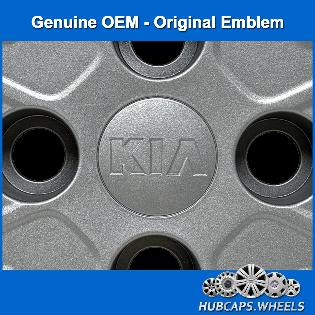 Hubcap for Kia Rio 2021, 2022, 2023 - Genuine OEM Factory 15