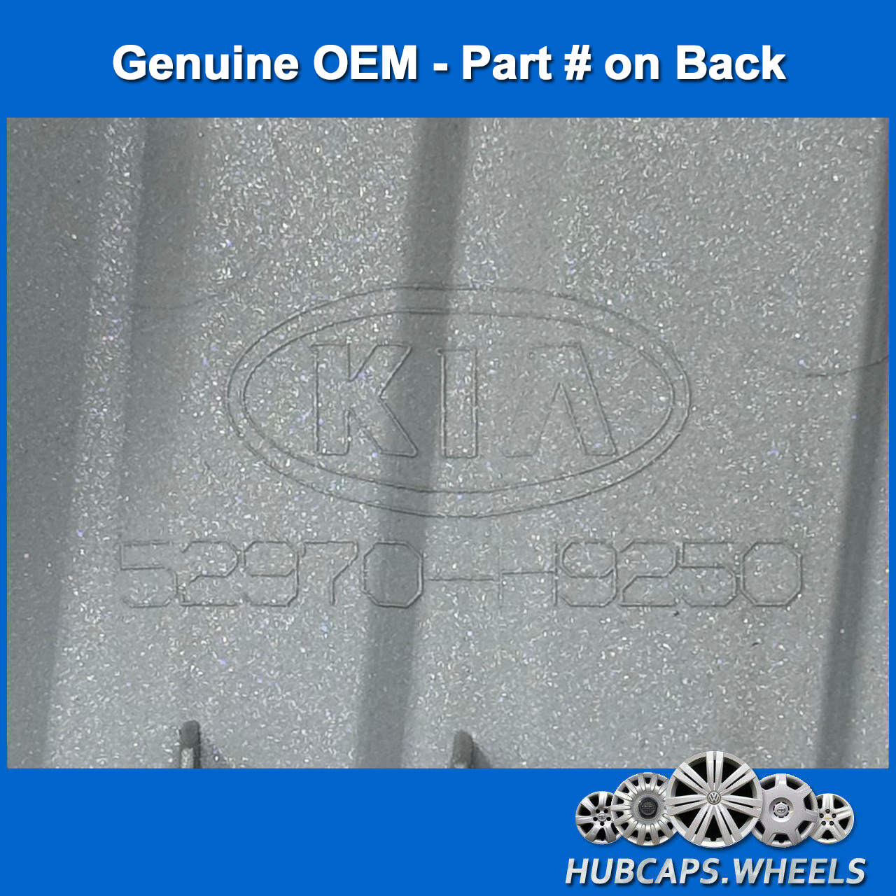 Hubcap for Kia Rio 2021, 2022, 2023 - Genuine OEM Factory 15