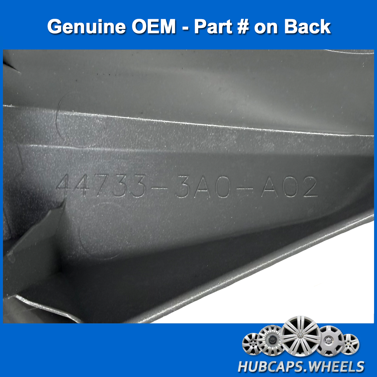 Hubcap for 2023-2025 Honda CR-V Genuine OEM Custom Gloss Black 17-inch 55105 - Picture 6 of 6