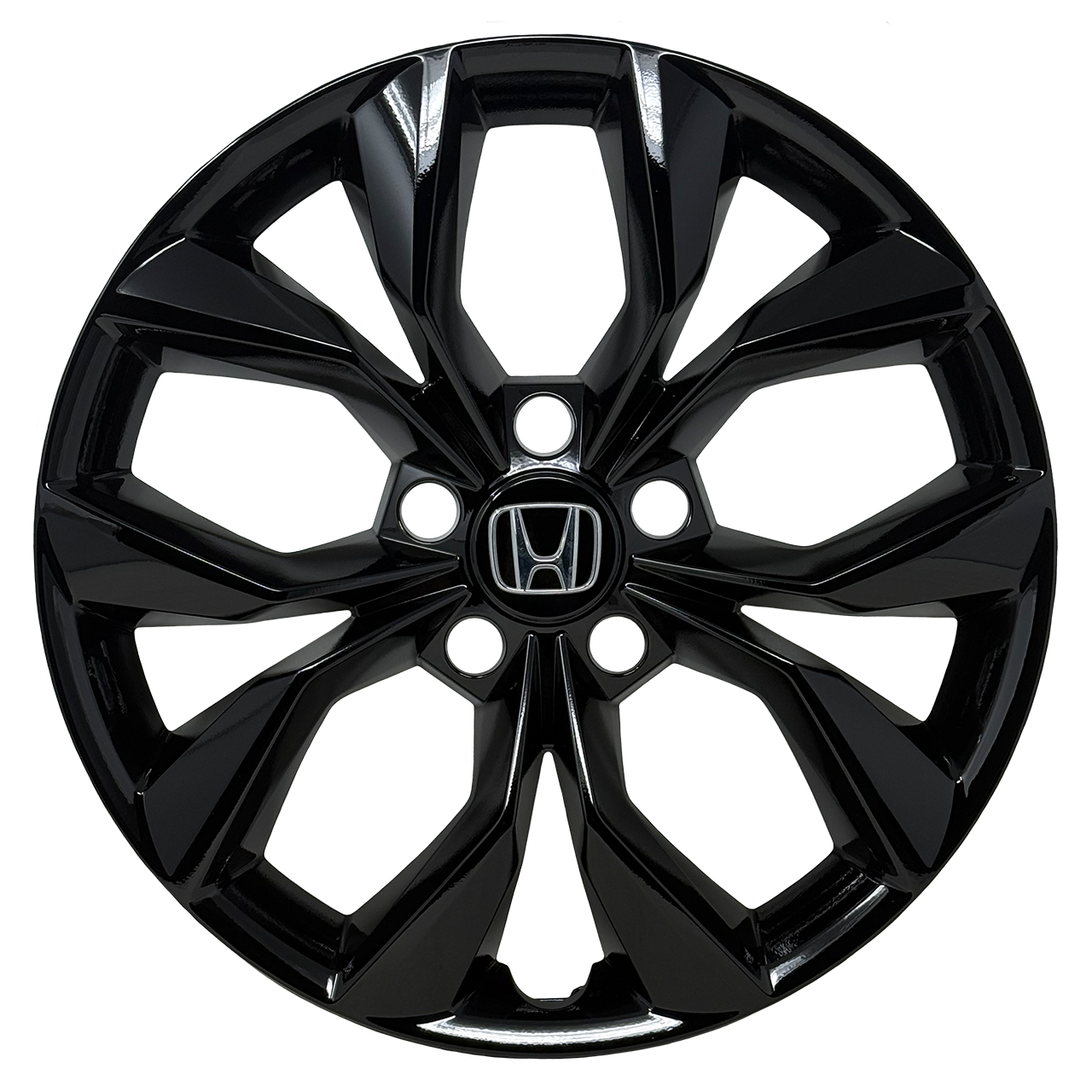 Hubcap for 2023-2025 Honda CR-V Genuine OEM Custom Gloss Black 17-inch 55105 - Picture 1 of 6