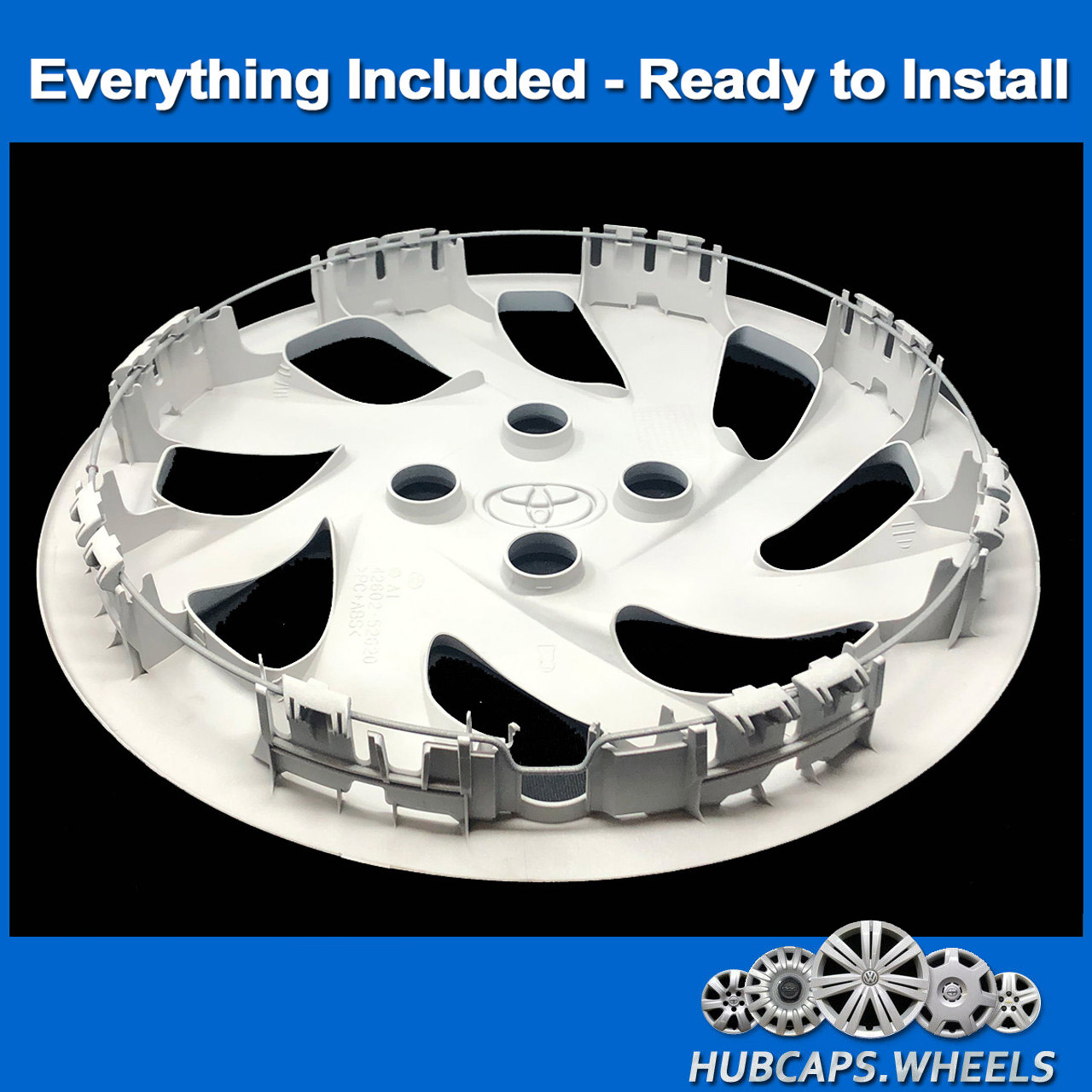 Hubcap for Toyota Prius C 2015-2019 - Genuine OEM 15-inch Wheel