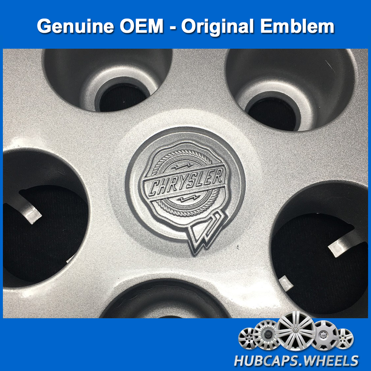 Hubcap for 2005-2007 Chrysler 300 Genuine Factory Original OEM 8022 Wheel Cover - Picture 3 of 6