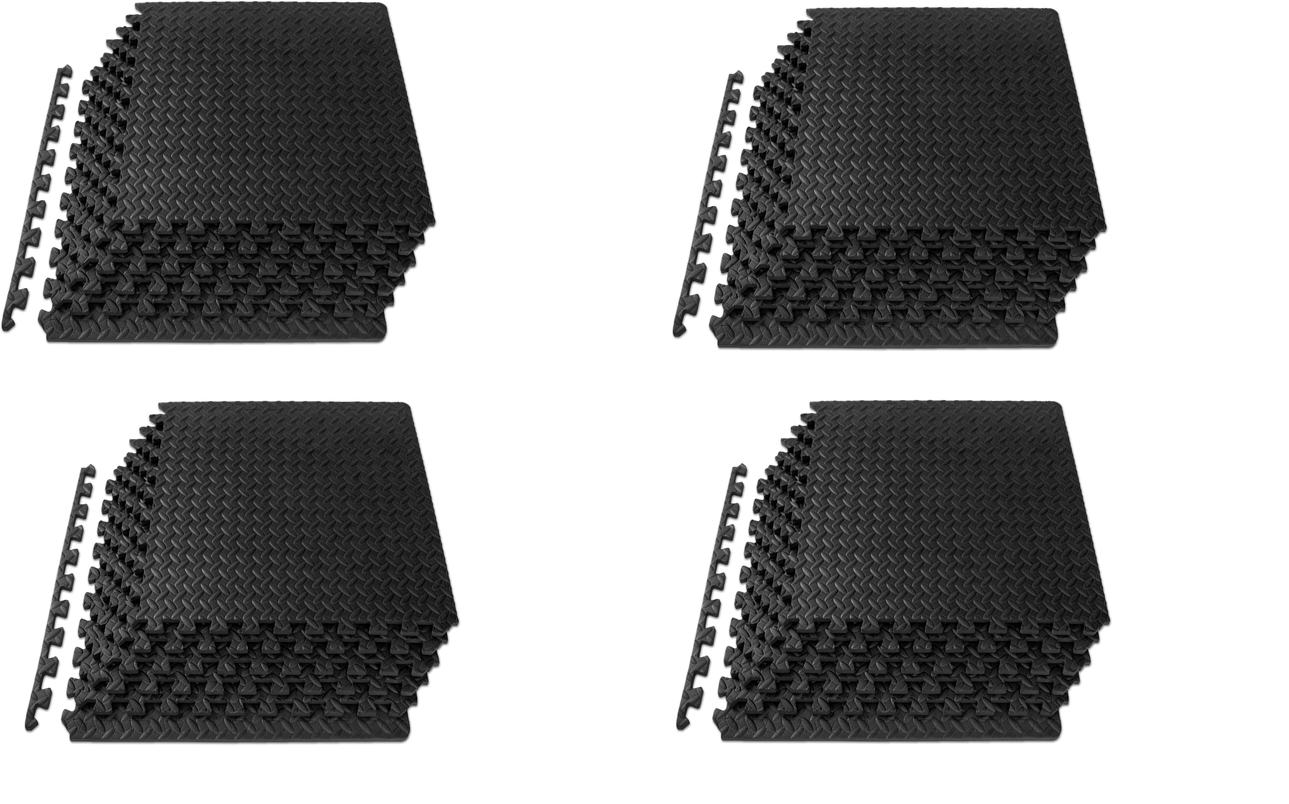 24/48PC Interlocking EVA Foam Puzzle Mat – Gym & Home Exercise Flooring Tiles - Picture 9 of 11