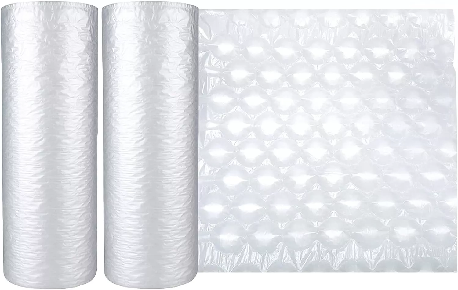 Cojín de película de almohada de aire - Rollo de burbujas pequeño de 984' x 16" para embalaje seguro - Imagen 6 de 7