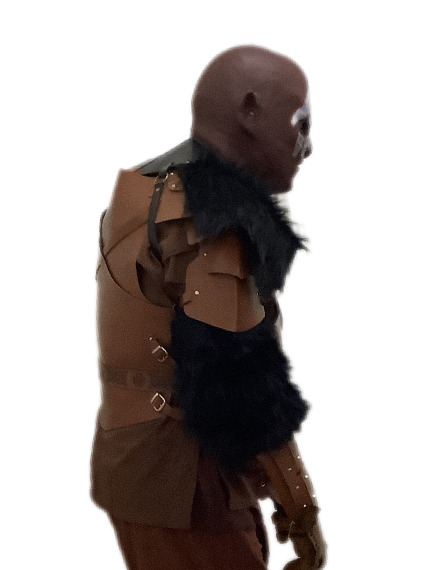 Orc Silicone Mask & Full Cosplay Costume XL - Picture 5 of 11