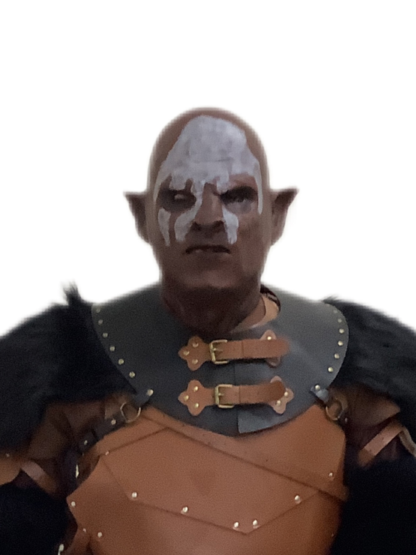 Orc Silicone Mask & Full Cosplay Costume XL - Picture 2 of 11