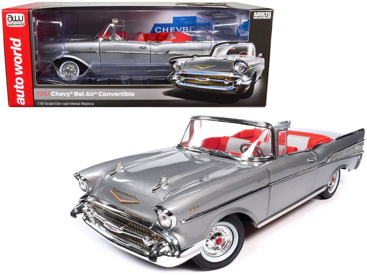 AUTOWORLD 1/18 SCALE Diecast AW290/06 - 1956 Ford F-100 Pickup - Blue