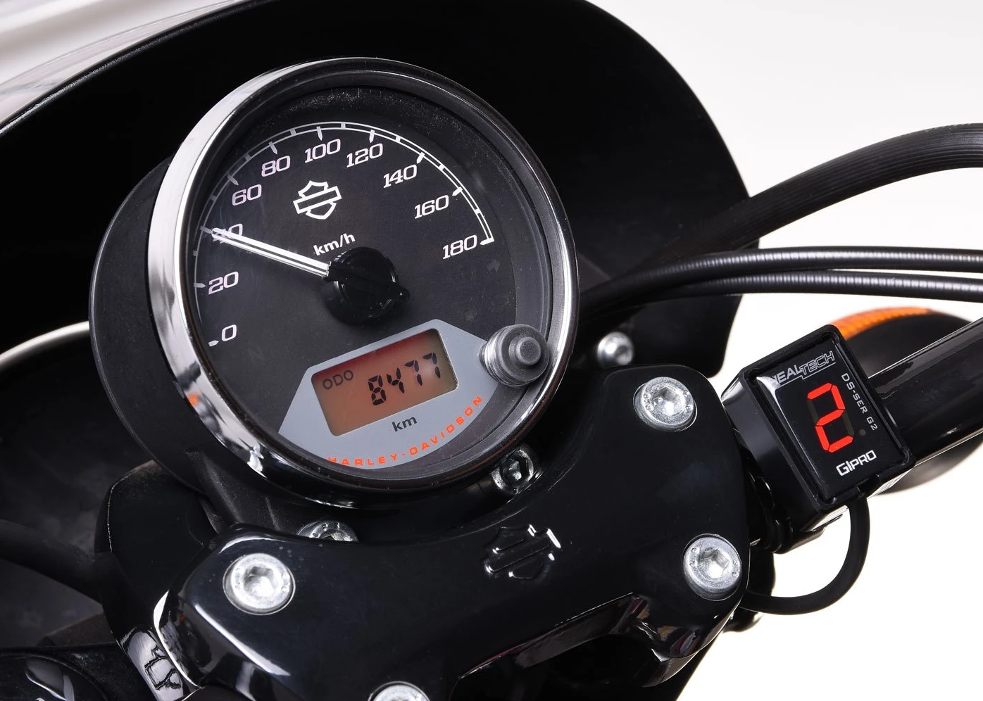 Healtech Gear Position Indicator for Honda GL1800 Goldwing 2006 2017 RED - Picture 2 of 8