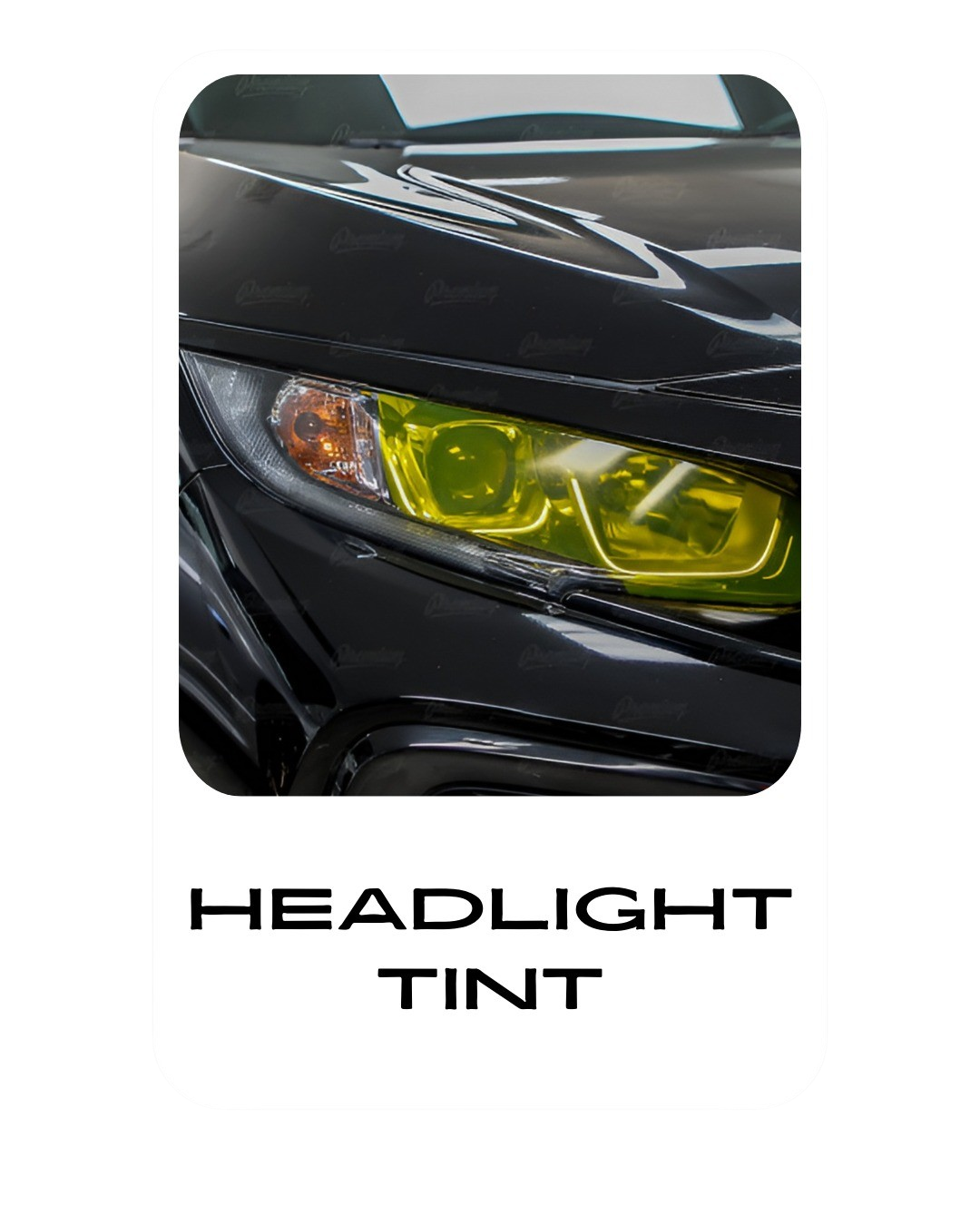 Headlight Tint