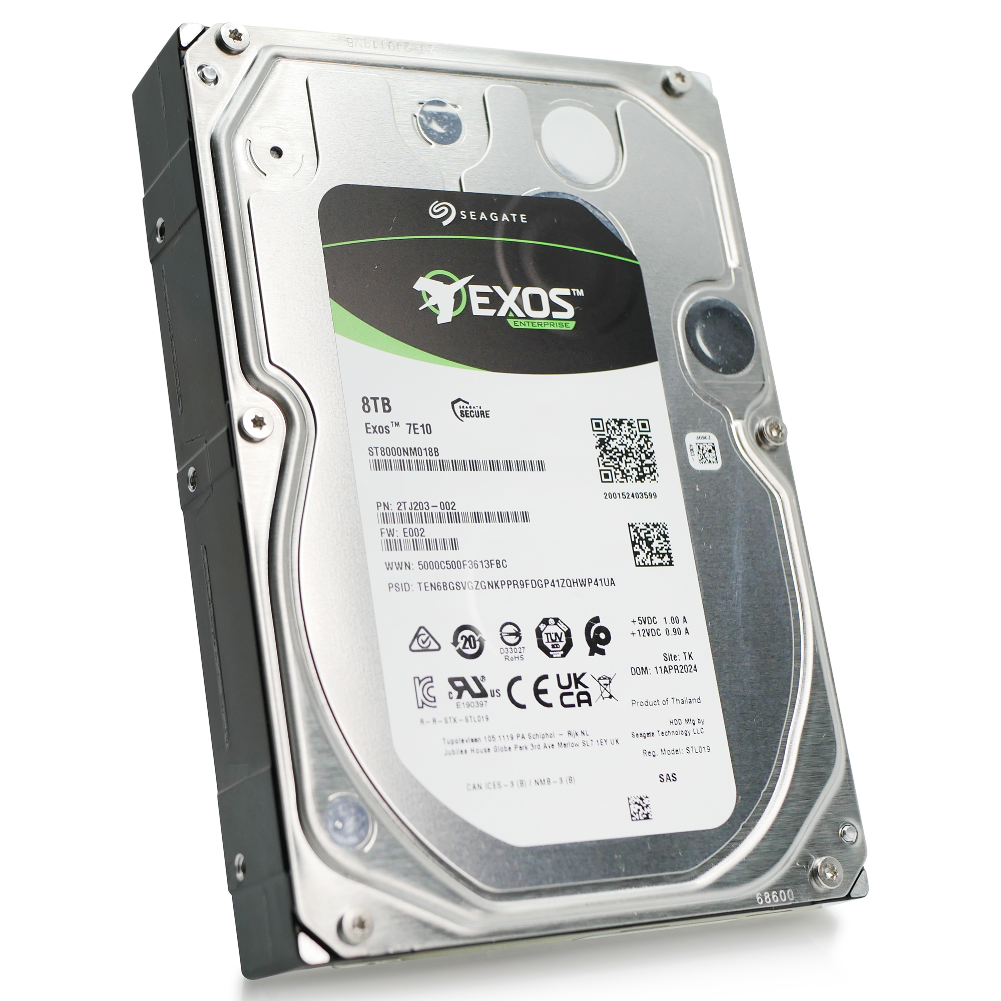Seagate Exos 8TB HDD 2台セット 電源投入回数少ない！！ Amazon | Seagate Exos 7E10 SATA 512e 3.5インチ 2TB 内蔵