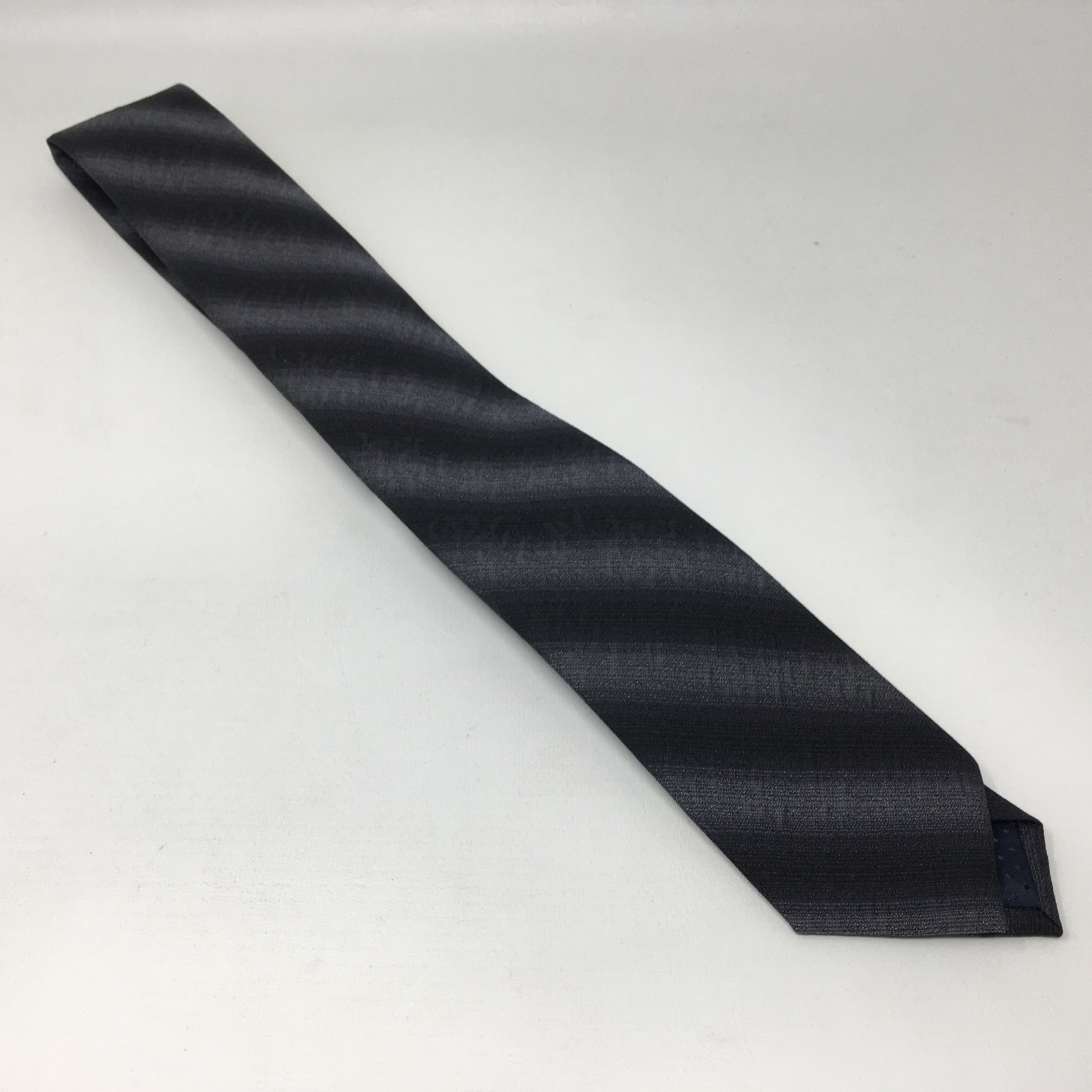 The Men's Warehouse Egara Tie, Men's Size Adjustable - Dark Grey