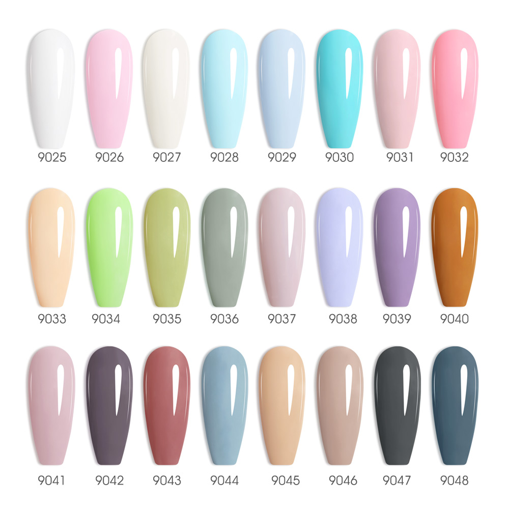 CANNI Hema Free Nail Gel Shade Card