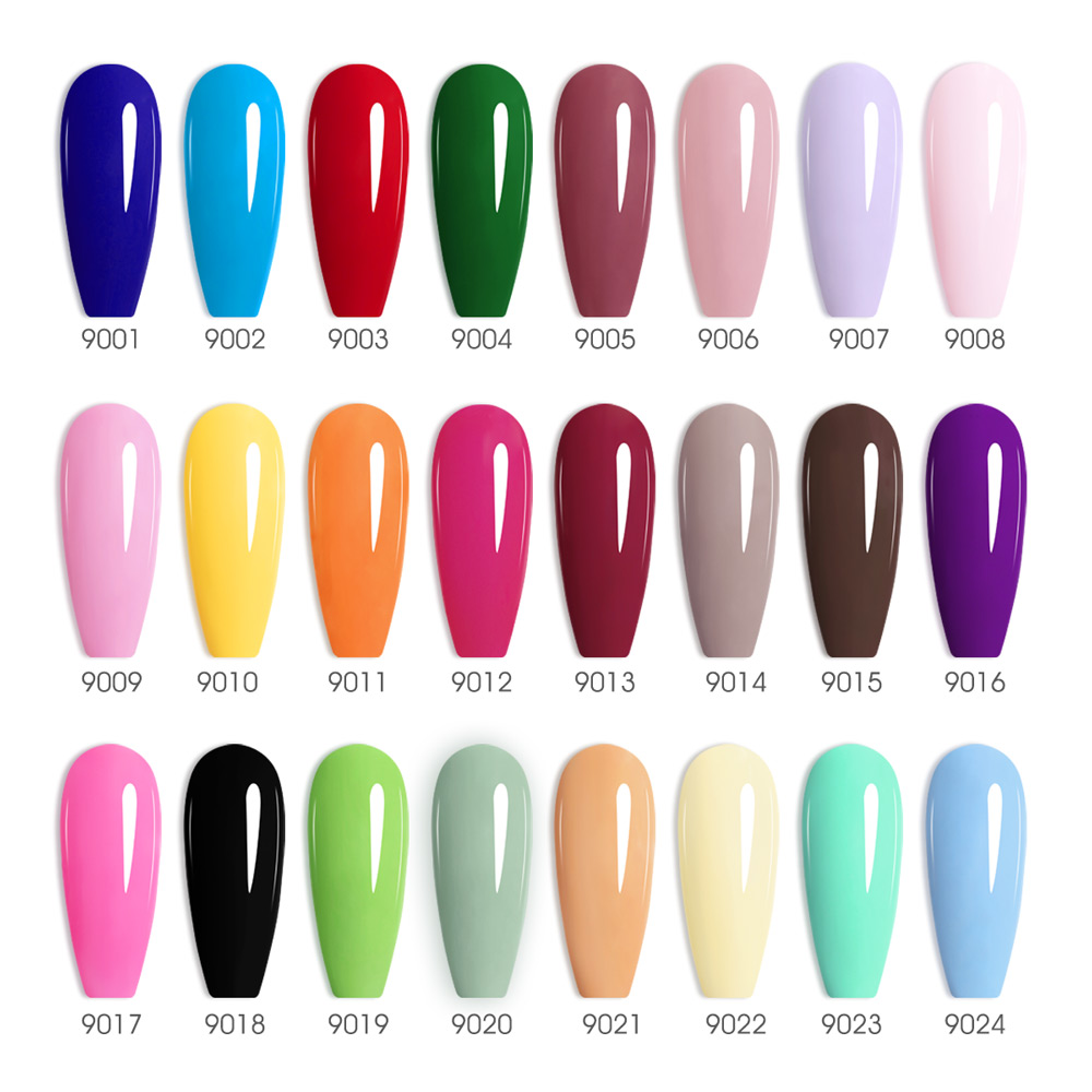CANNI Hema Free Nail Gel Shade Card