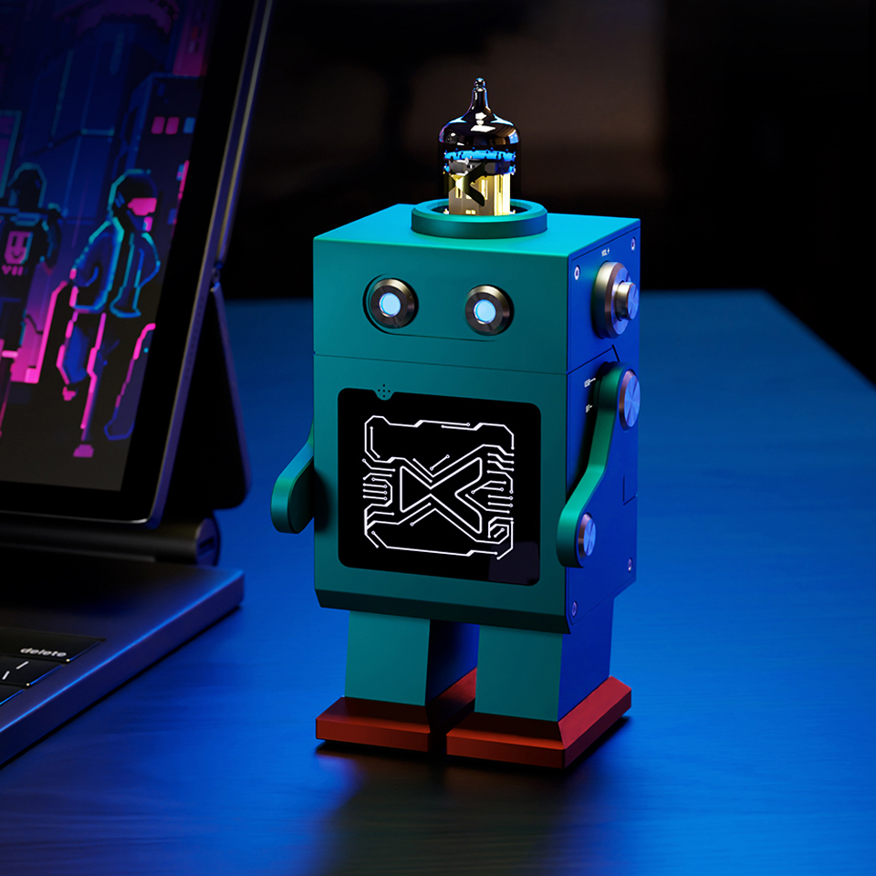 xDuoo DM-01 - DAC & Tube Headphone Amplifier 12AU7 - 1500mW - Bluetooth 5.4 - Picture 12 of 14