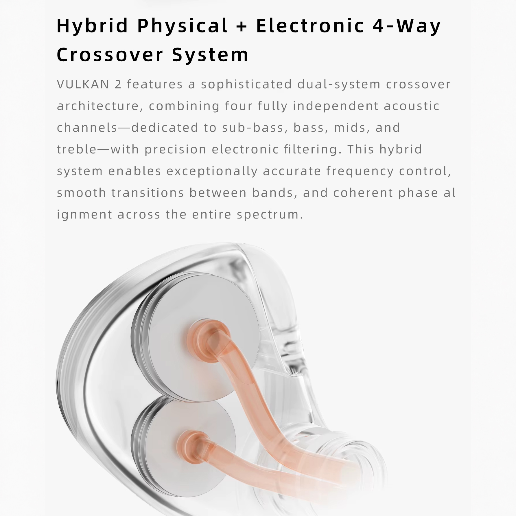 DUNU Vulkan 2 - HiFi IEM with 8-Driver Hybrid Architecture (2DD+6BA) - Picture 8 of 24