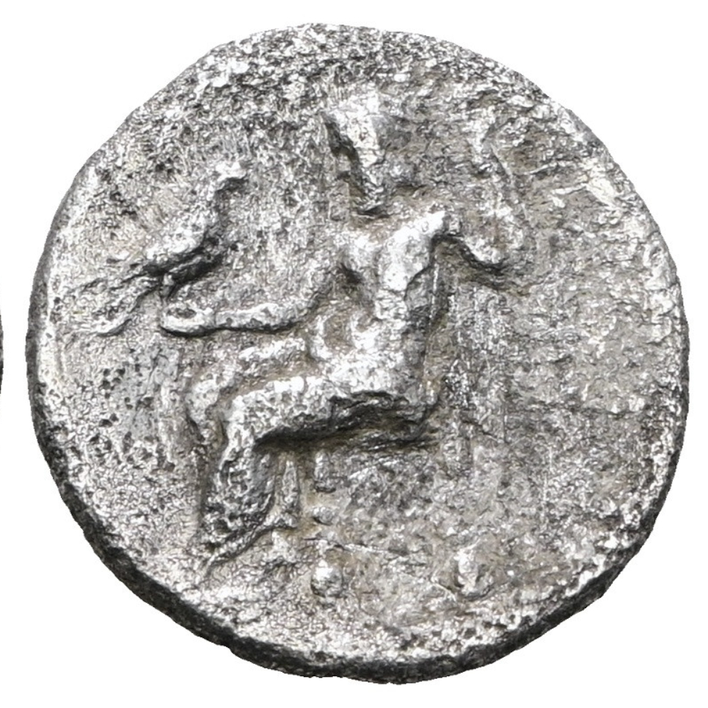 Ancient Greek Silver Drachma - Colophon 301 - 299 BC - Alexander III the Great - Picture 3 of 4