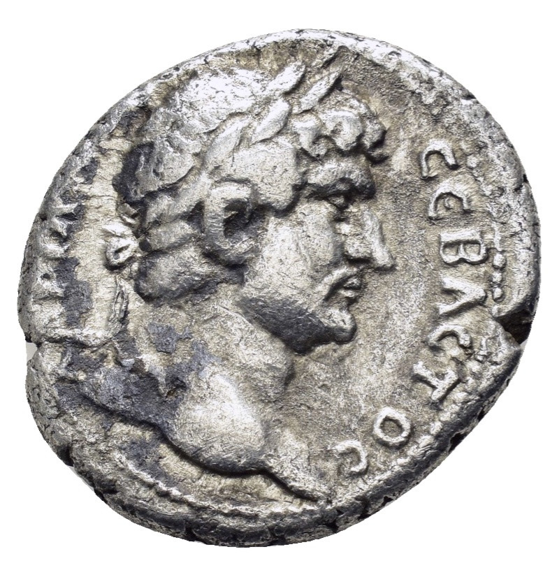 Roman Provincial Silver Didrachm - Caesarea Cappadocia 117-138 AD - Hadrian - Picture 2 of 4