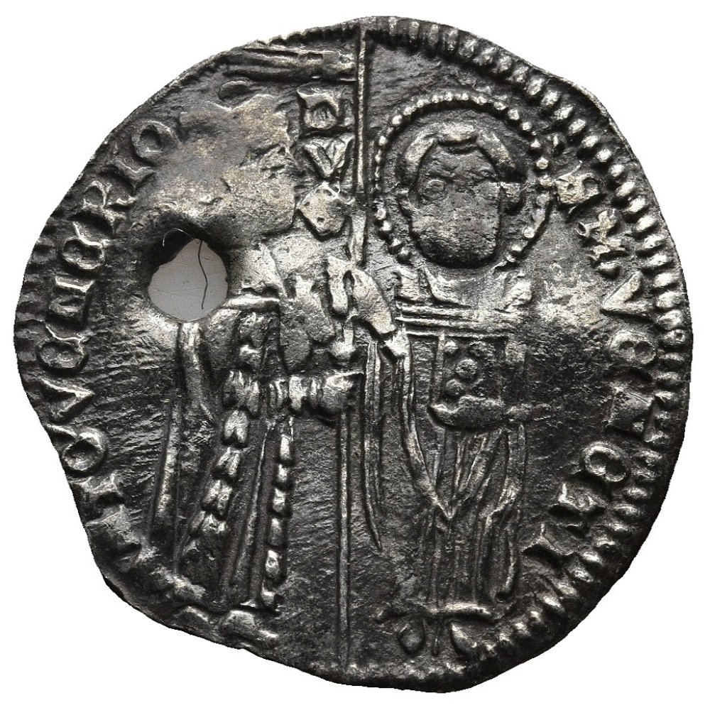 Medieval Europe Silver Grosso - Venice 1289-1311 AD - Pietro Gradenigo - Picture 3 of 4