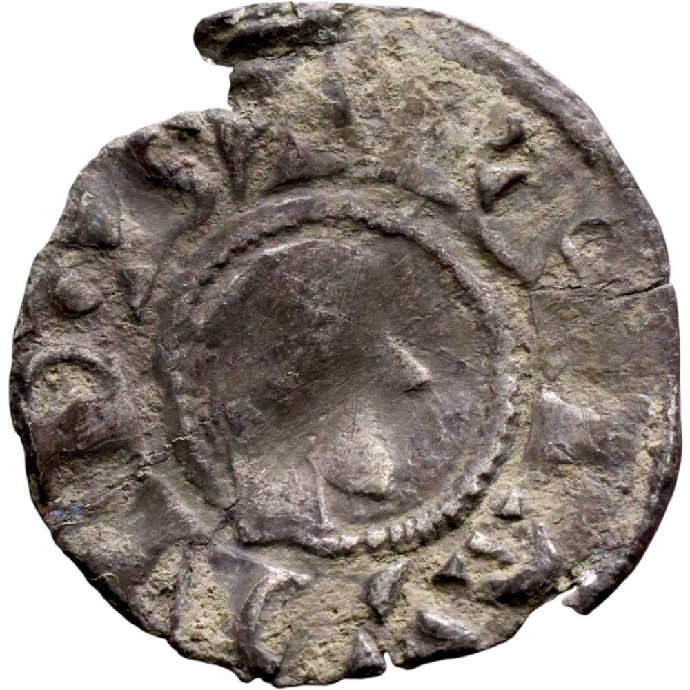 Medieval Europe Silver Denier - Antioch 1163-1201 AD - Bohemond III - ANTIOCHIA - Picture 2 of 4