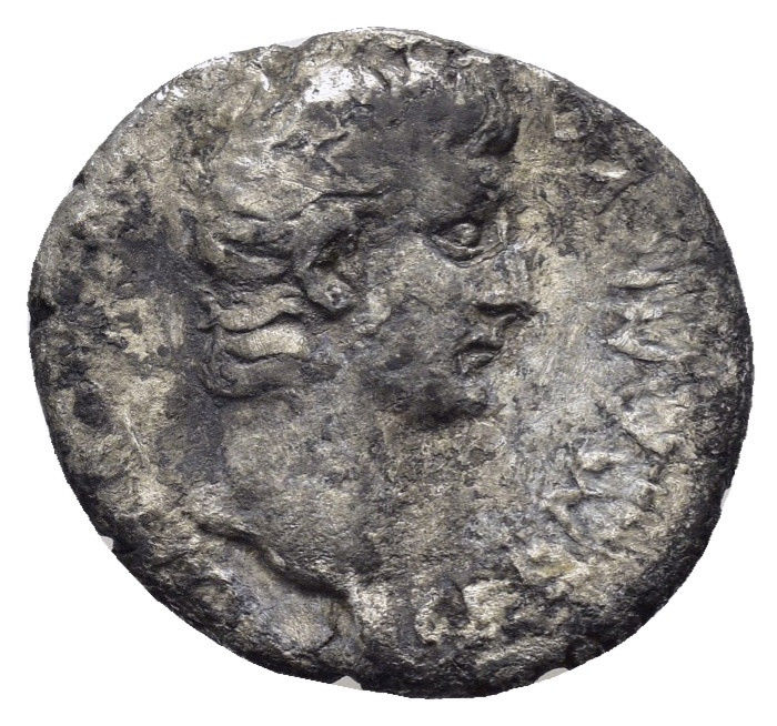 Roman Provincial Silver Drachm - Caesaraea Cappadocia 14-37 AD - Tiberius - Picture 2 of 4