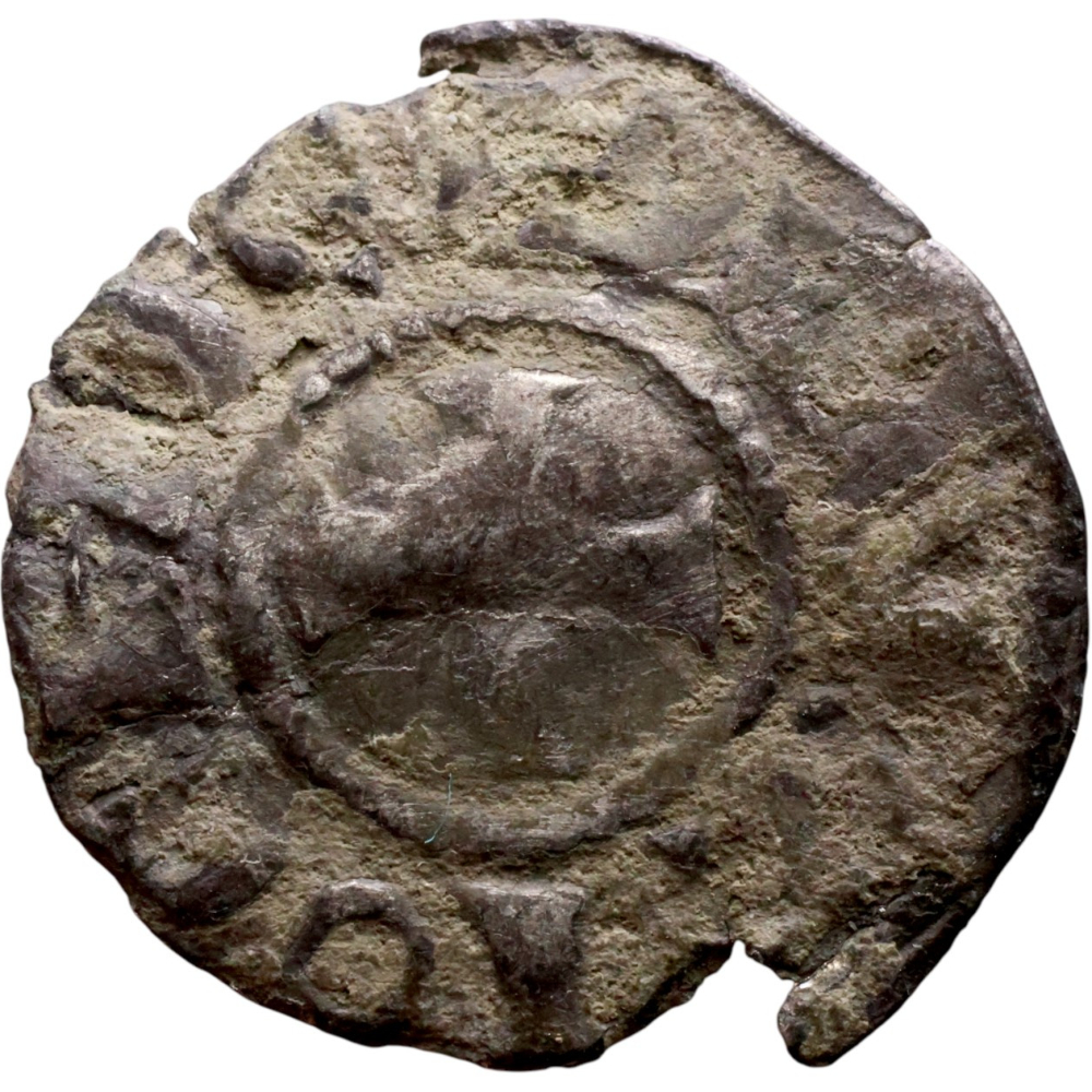 Medieval Europe Silver Denier - Antioch 1163-1201 AD - Bohemond III - ANTIOCHIA - Picture 3 of 4