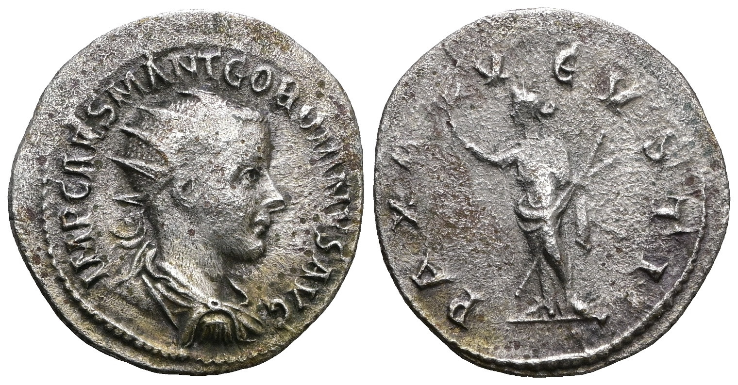 Roman Silver Denarius - Rome 238-244 AD - Gordianus III - Picture 1 of 4
