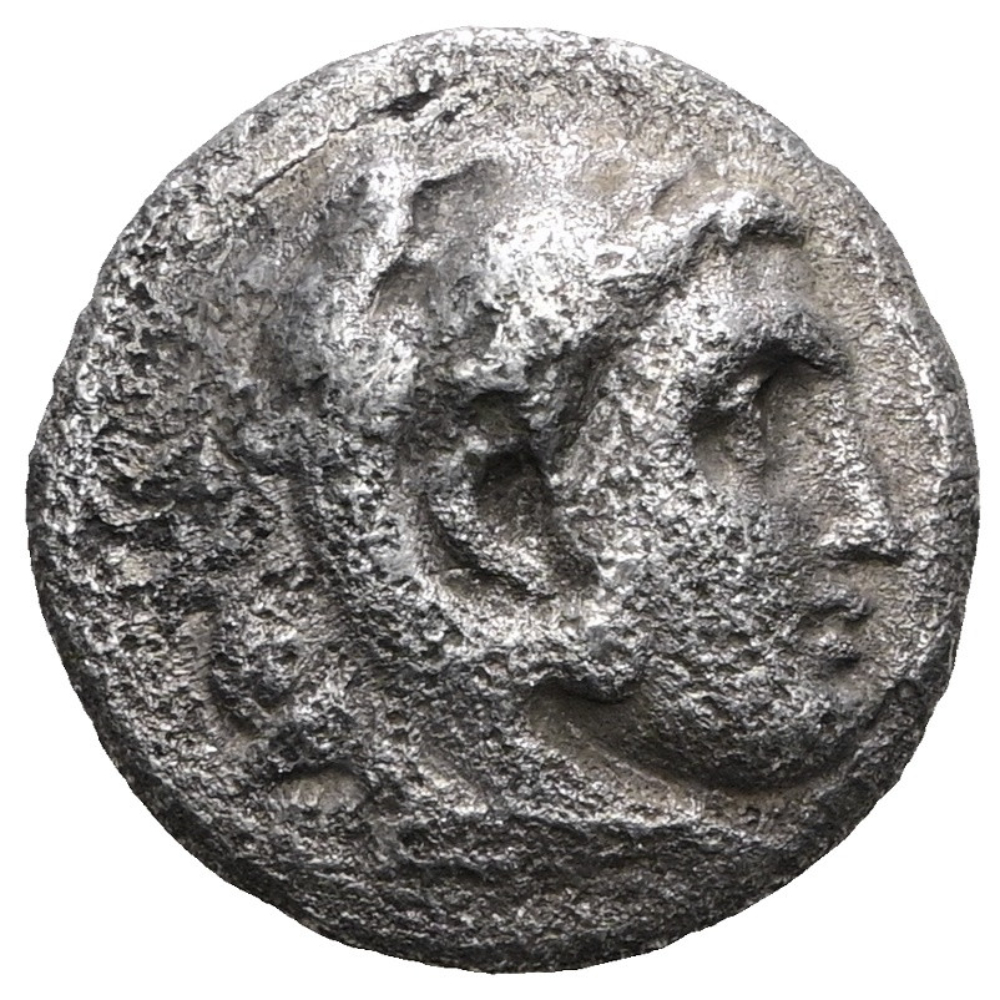 Ancient Greek Silver Drachma - Colophon 301 - 299 BC - Alexander III the Great - Picture 2 of 4