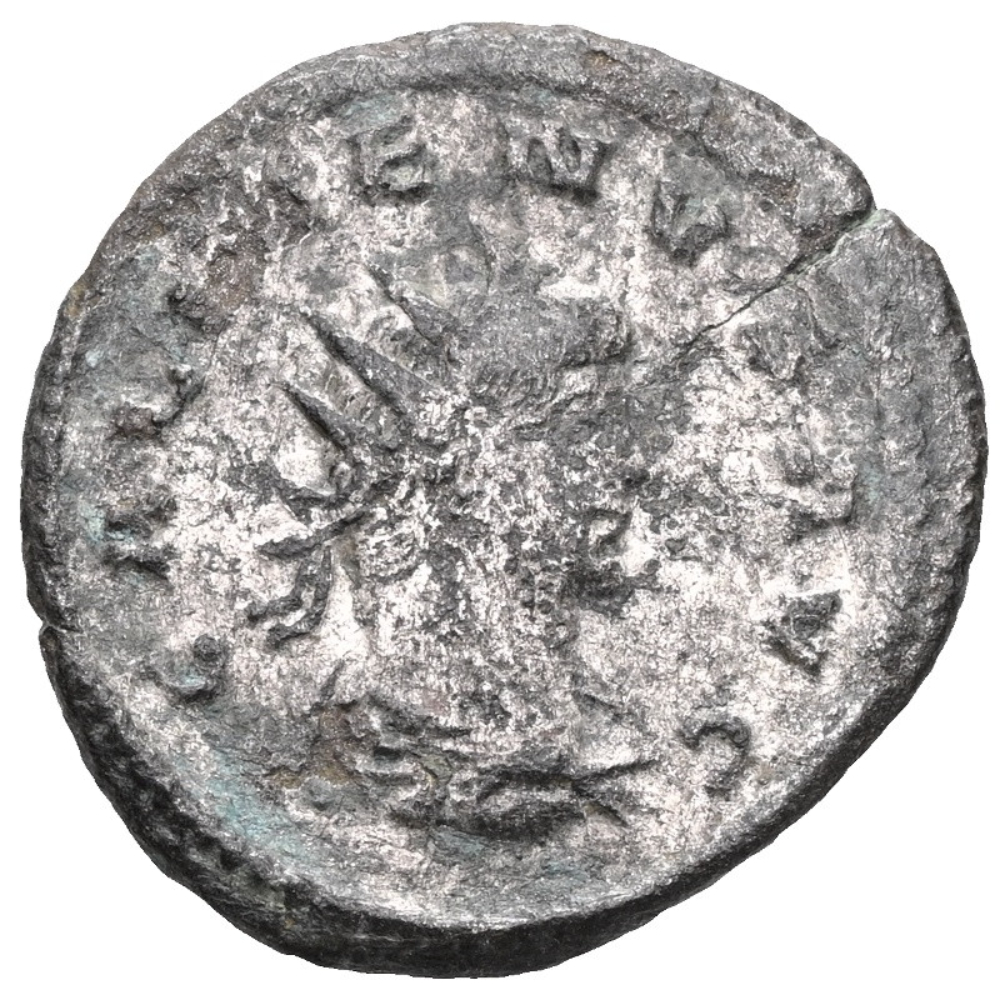 Roman Silvered Alloy Antoninianus - Rome 253-268 AD - Gallienus - Picture 2 of 4