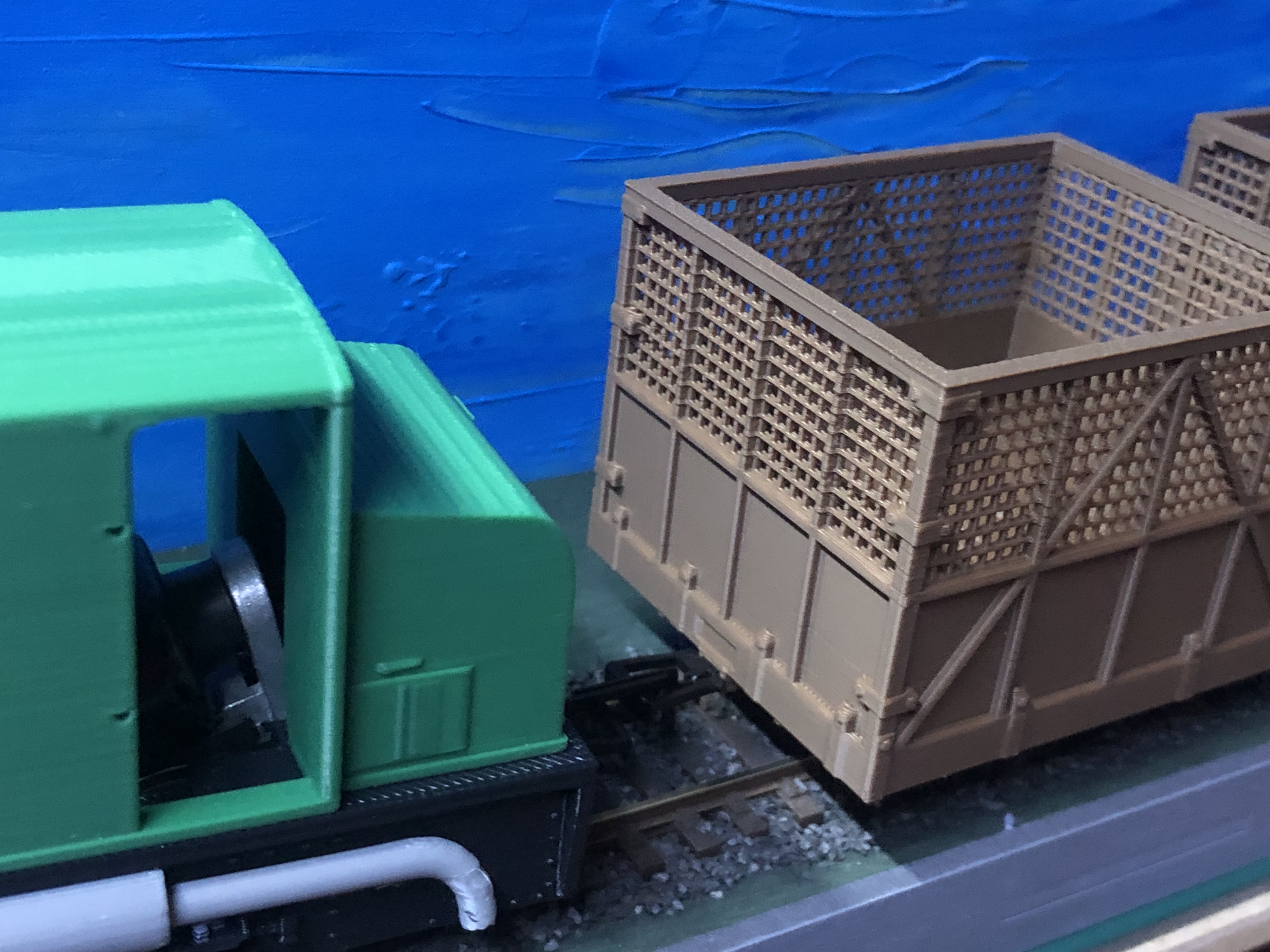 O-16,5/NG7 4 Tonnen Zuckerrohr Behälter Wagen Kit vorgefärbt, POM Räder enthalten - - Bild 17 von 33