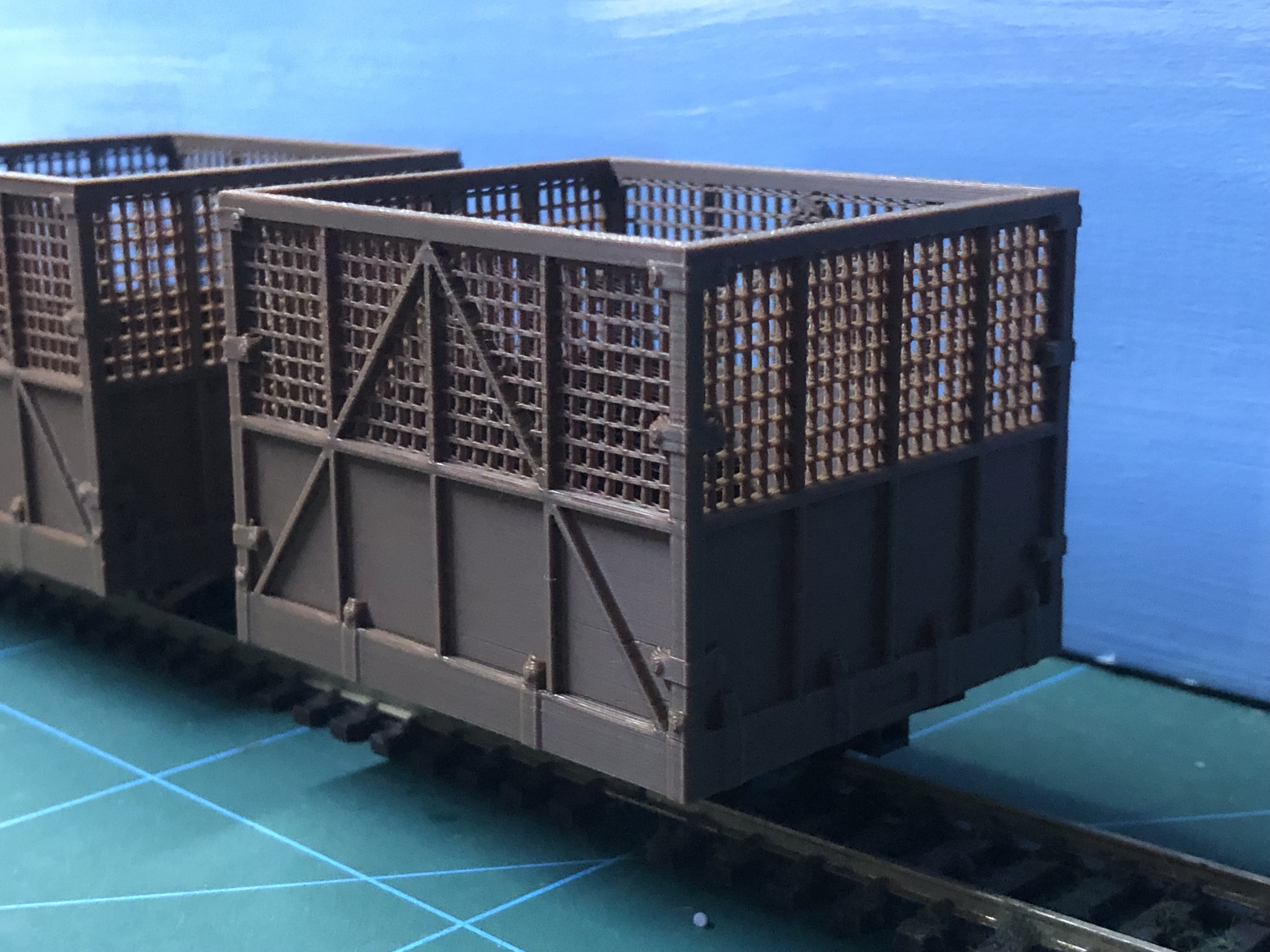 O-16,5/NG7 4 Tonnen Zuckerrohr Behälter Wagen Kit vorgefärbt, POM Räder enthalten - - Bild 19 von 33