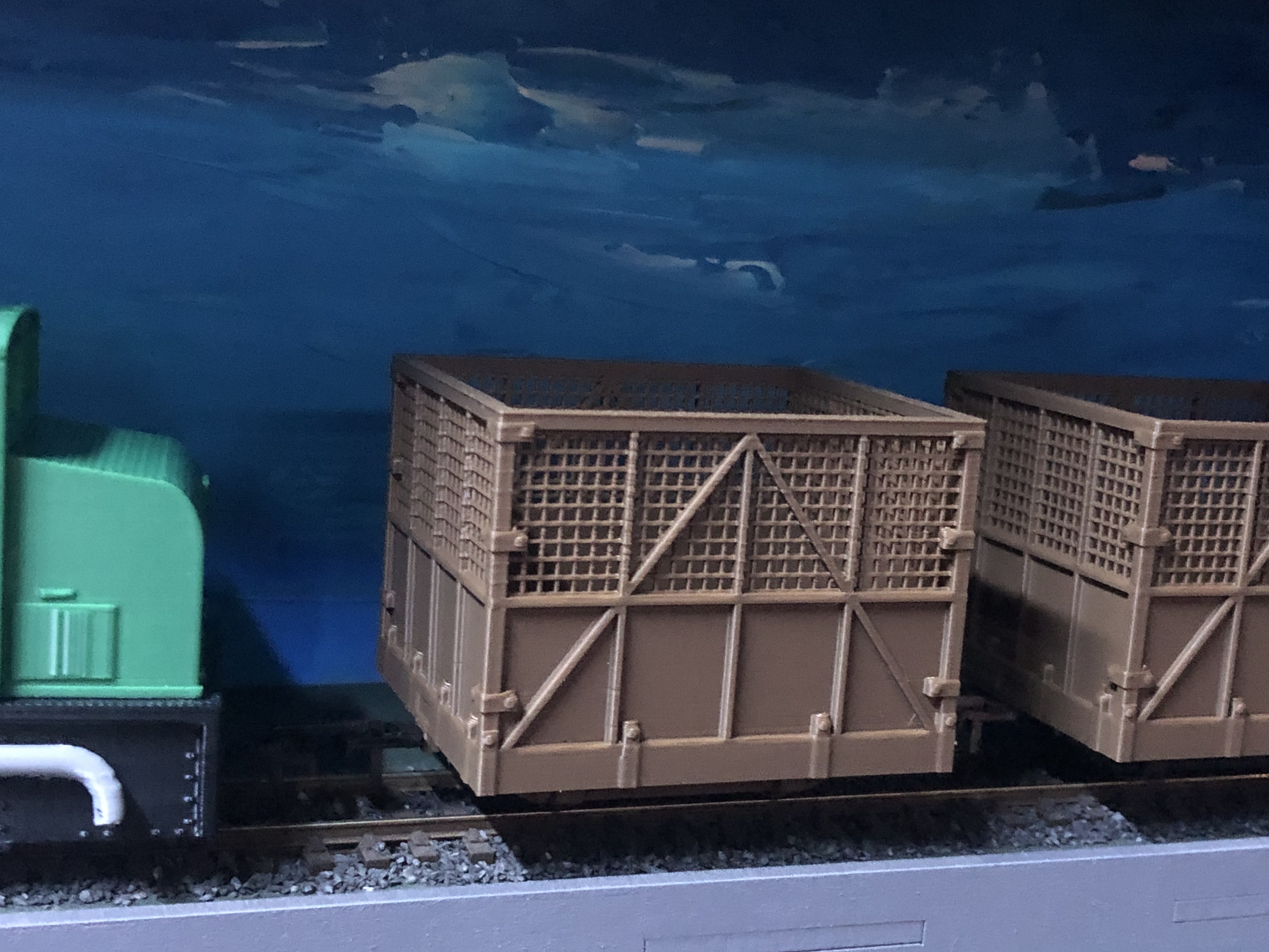 O-16,5/NG7 4 Tonnen Zuckerrohr Behälter Wagen Kit vorgefärbt, POM Räder enthalten - - Bild 14 von 33
