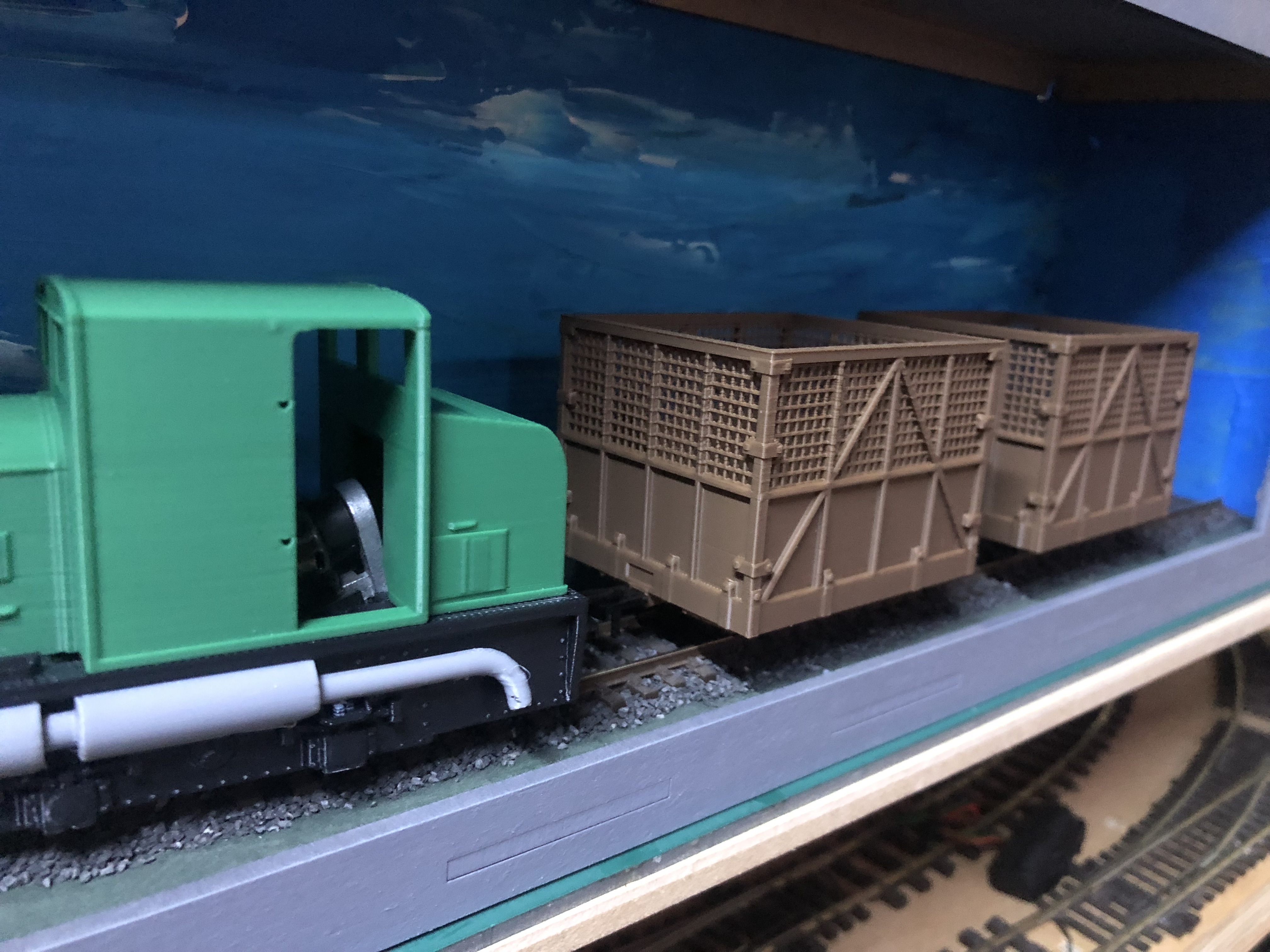 O-16,5/NG7 4 Tonnen Zuckerrohr Behälter Wagen Kit vorgefärbt, POM Räder enthalten - - Bild 15 von 33