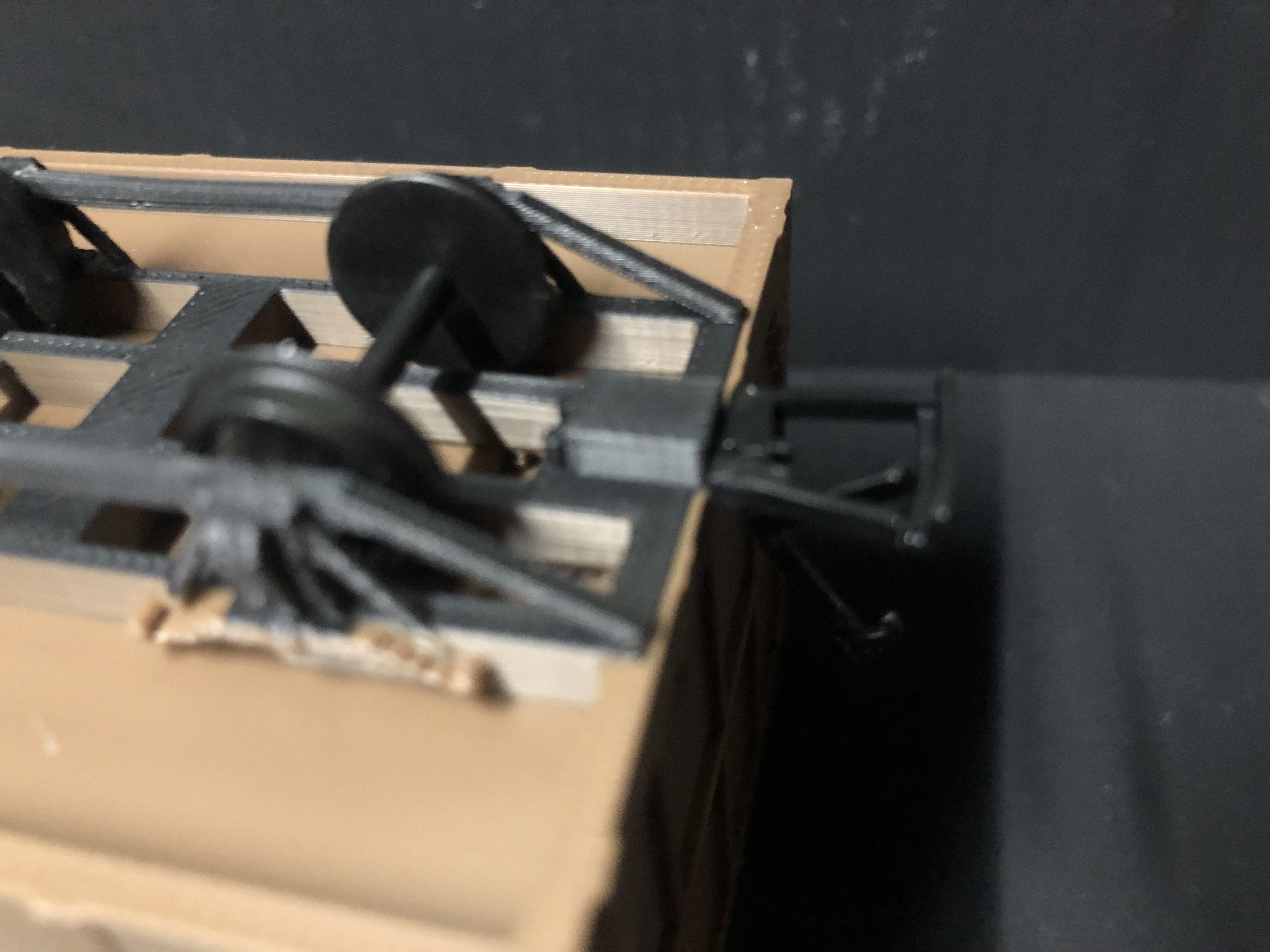 O-16,5/NG7 4 Tonnen Zuckerrohr Behälter Wagen Kit vorgefärbt, POM Räder enthalten - - Bild 21 von 33