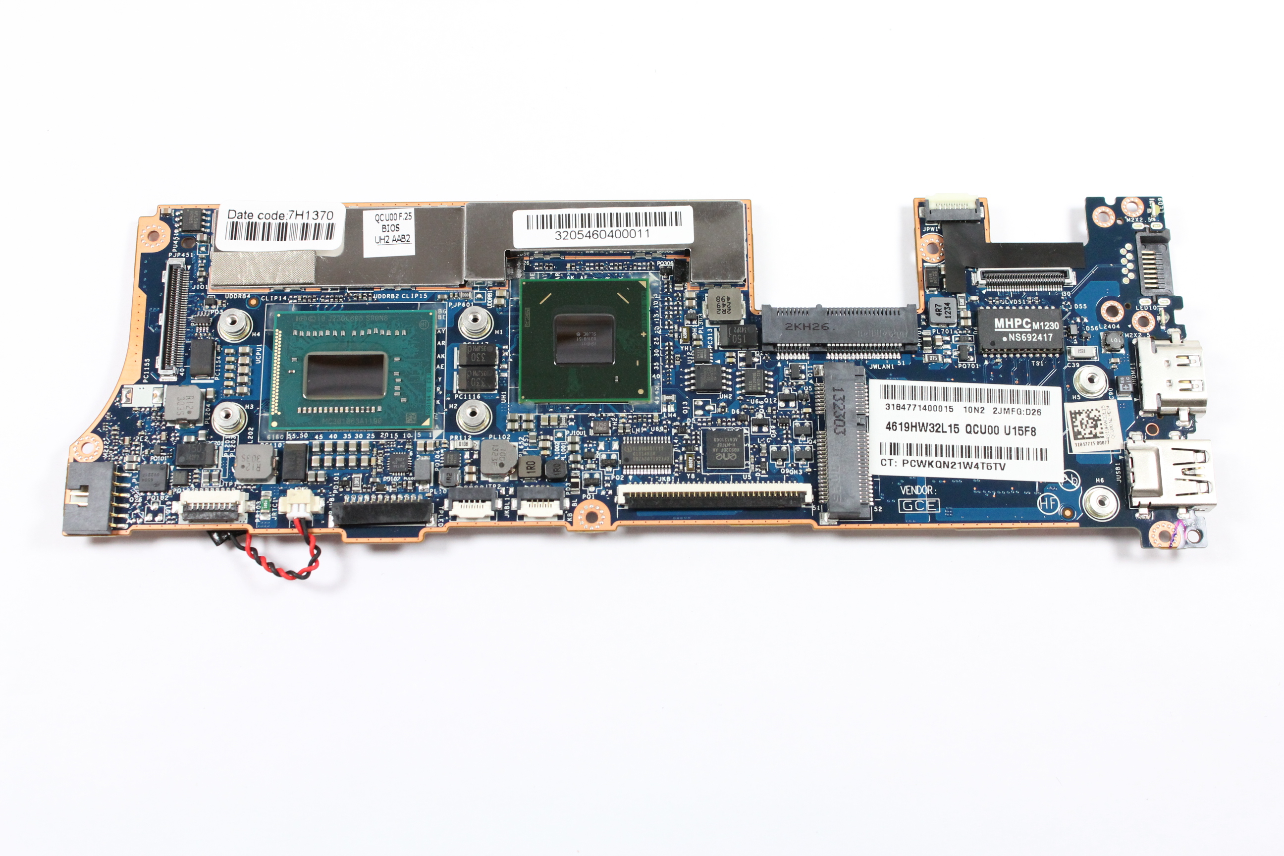 HP Envy Spectre XT Pro 13-B000 i5-3317U 4GB RAM Motherboard LA-8554P 695578-001 - Picture 1 of 5