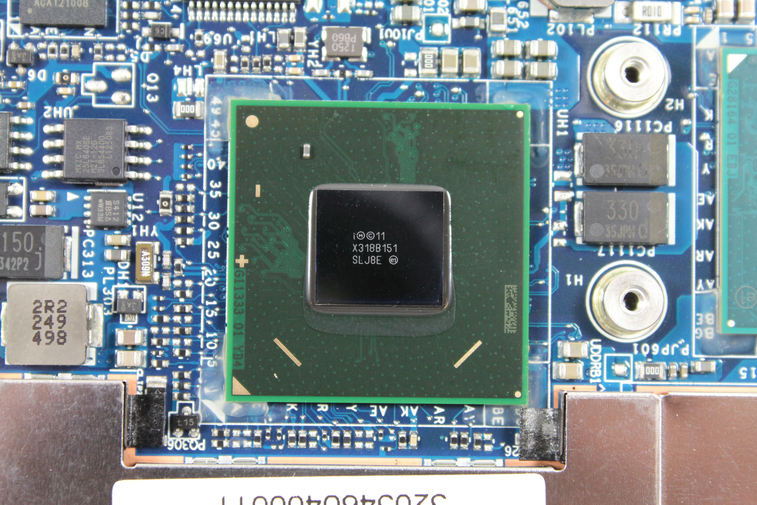 HP Envy Spectre XT Pro 13-B000 i5-3317U 4GB RAM Motherboard LA-8554P 695578-001 - Picture 4 of 5