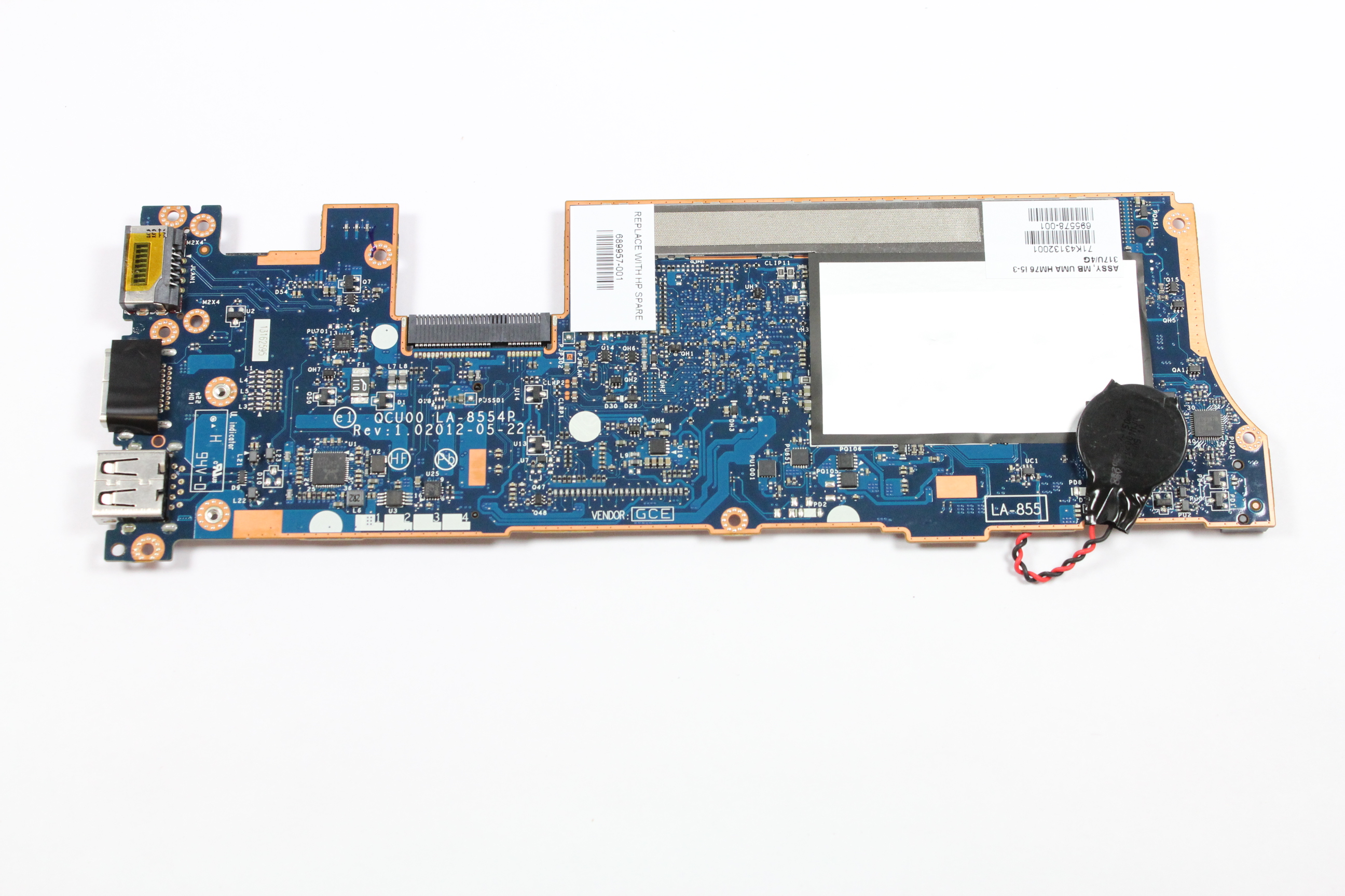 ENVY  HP Envy Spectre XT Pro 13-B000 i5-3317U 4GB RAM Motherboard LA