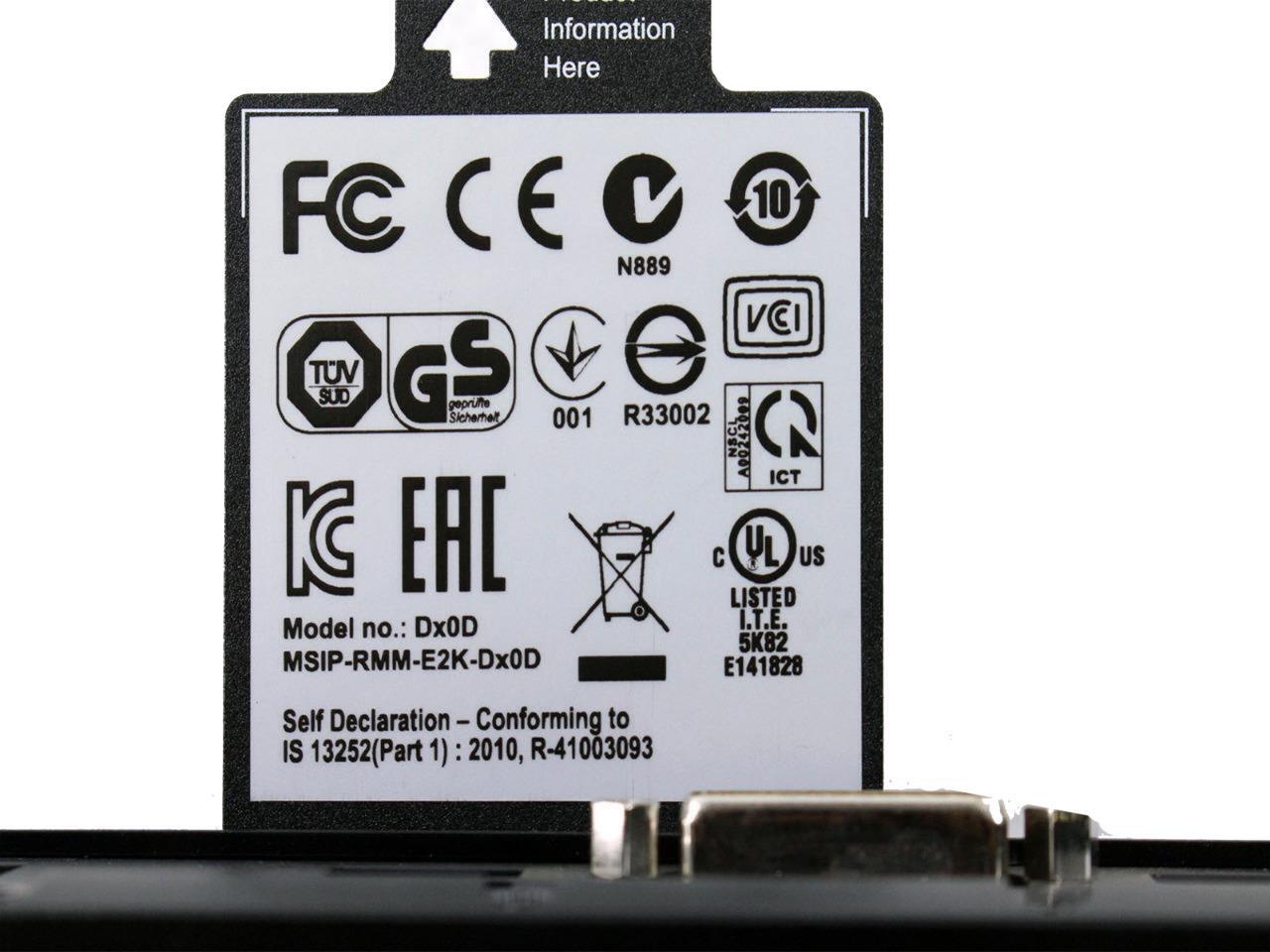 Dell Wyse 5010 Thin Client Dx0D 1.40GHz 4GB RAM 32GB SSD WES7 RJ-45 with Adapter - Picture 7 of 8