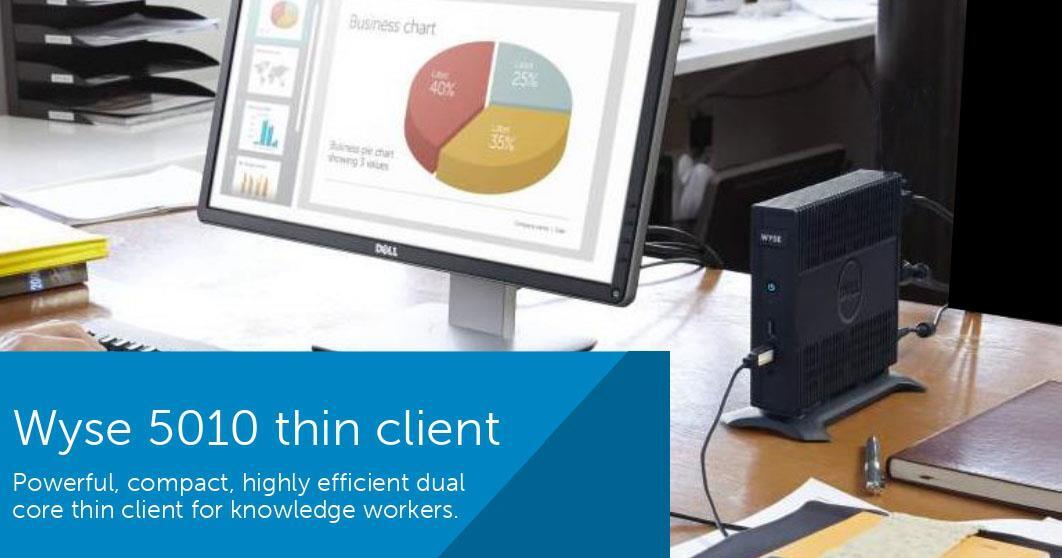 Dell Wyse 5010 Thin Client Dx0D 1.40GHz 4GB RAM 32GB SSD WES7 RJ-45 with Adapter - Picture 8 of 8