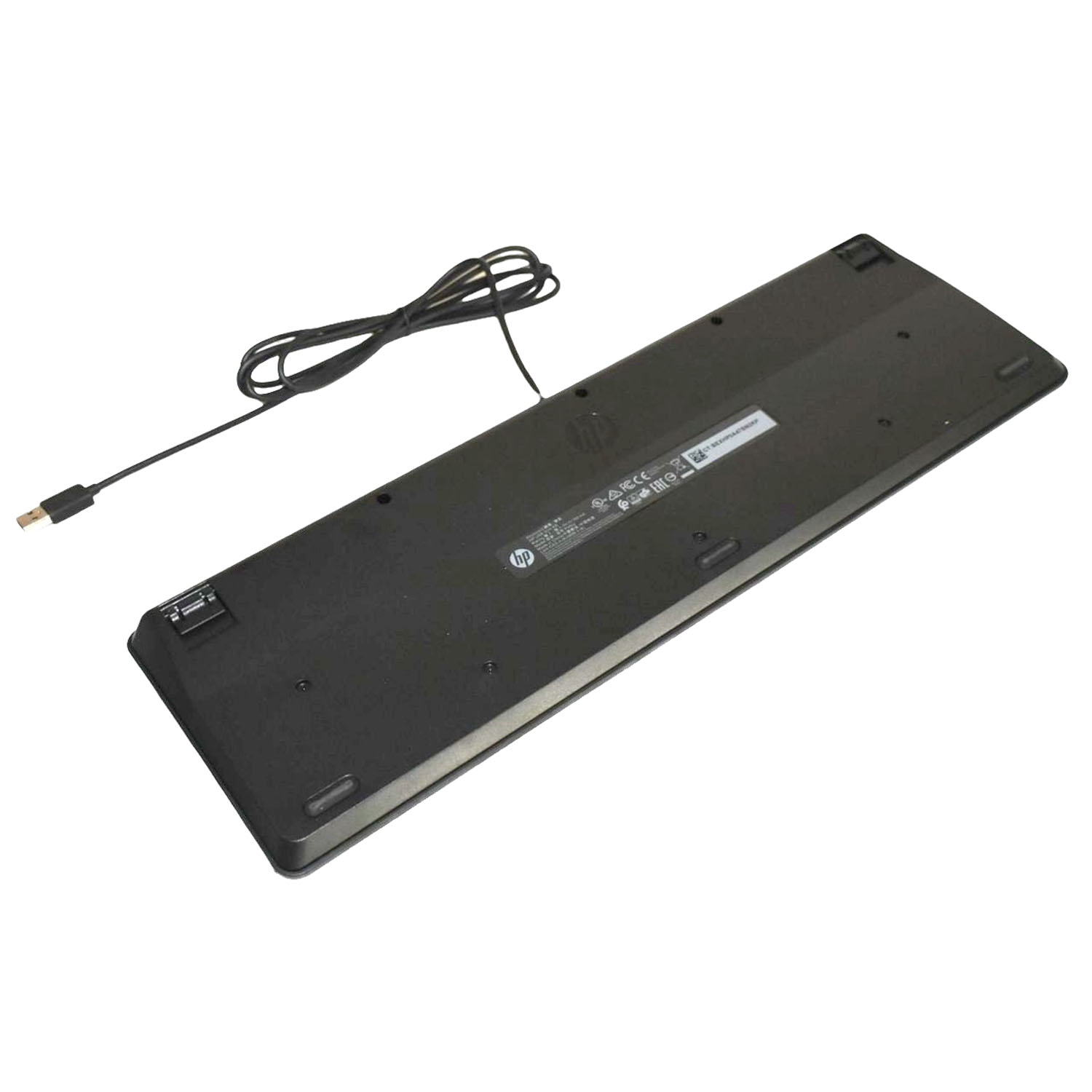 Lot 50 HP Business Slim USB Keyboard Black SK2120 KU1469 Wired QWERTY 803181-001 - Picture 4 of 5