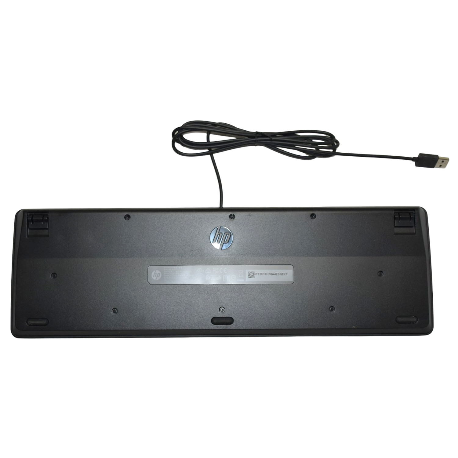 Lot 50 HP Business Slim USB Keyboard Black SK2120 KU1469 Wired QWERTY 803181-001 - Picture 5 of 5